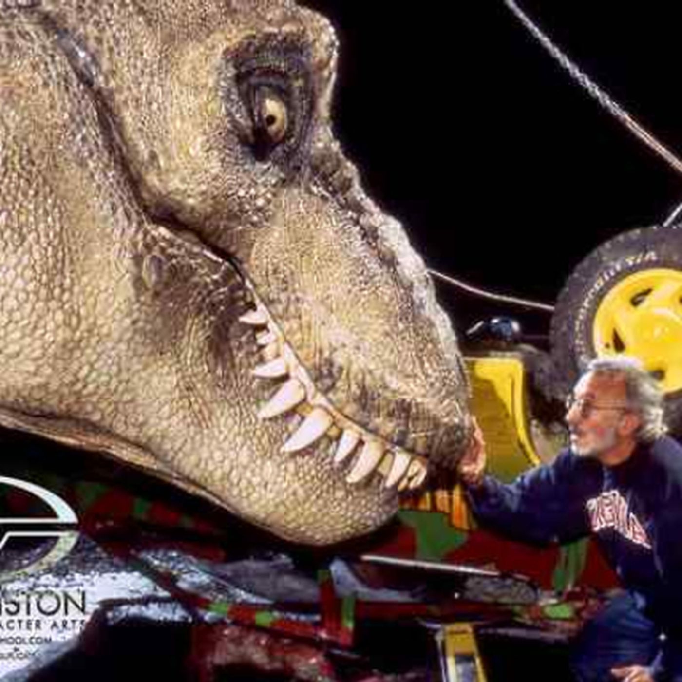 Watch 'Jurassic Park' engineers build the movie's giant mechanical