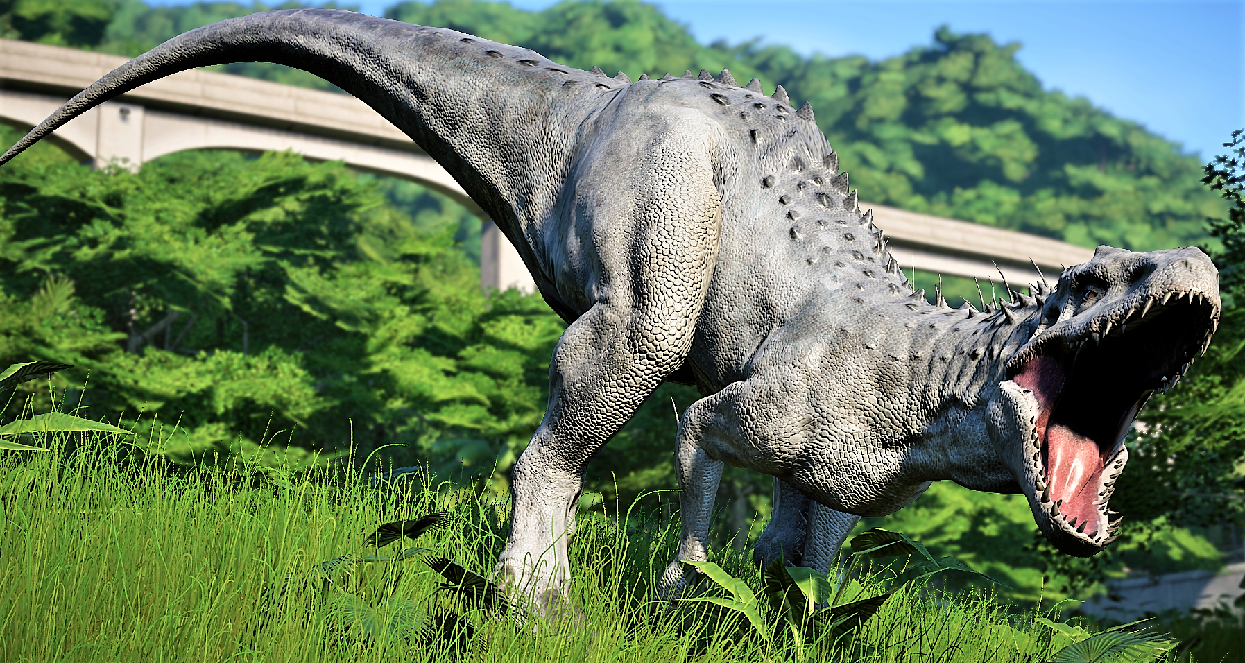 Indominus rex. Jurassic World Evolution