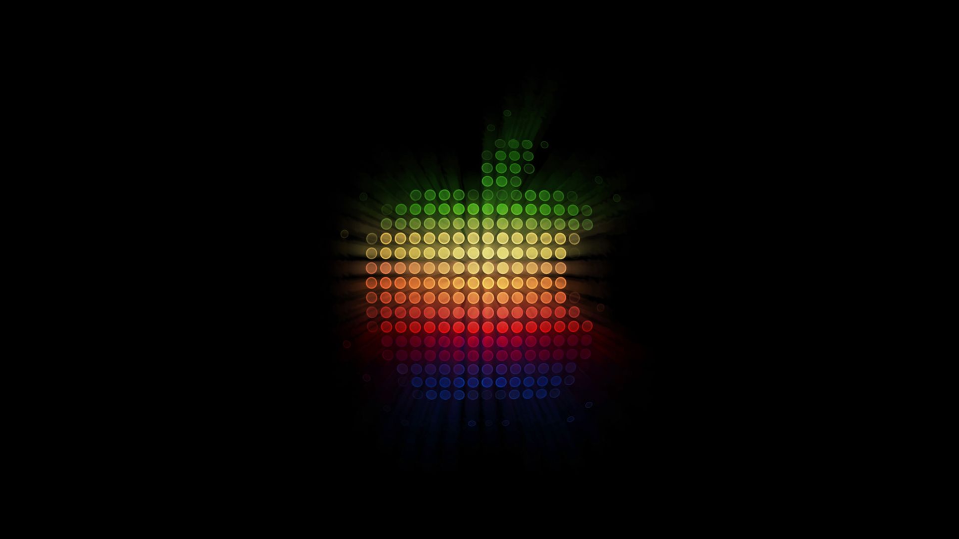 Glowing Lights Apple Wallpaper