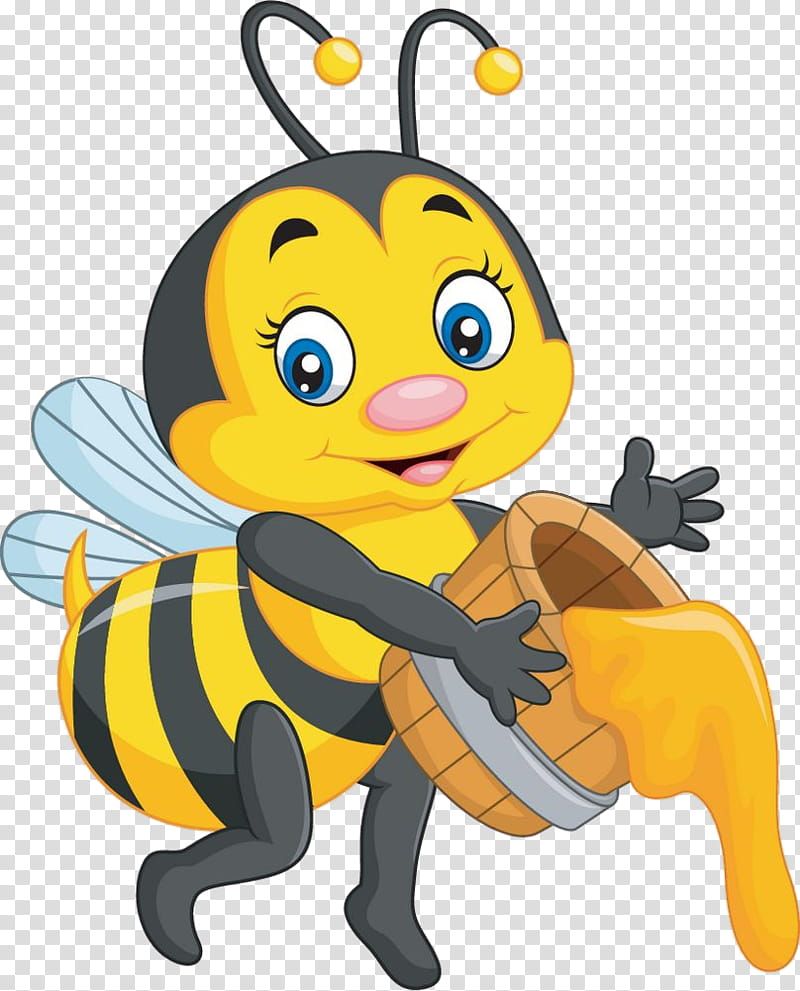 Bumblebee, Honeybee, Cartoon, Insect, Membranewinged Insect