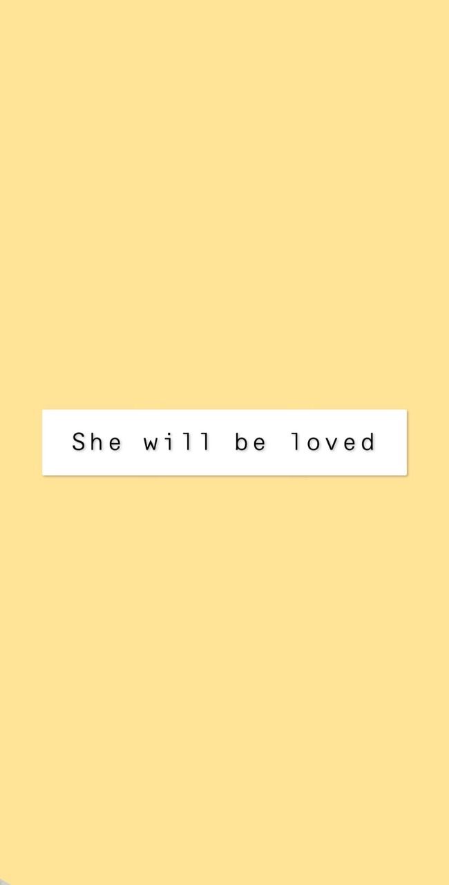 She Will Be Loved Maroon 5 Aesthetic Wallpaper