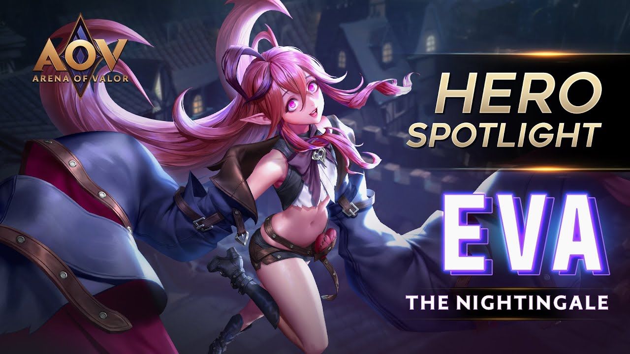 Eva The Nightingale Hero Spotlight AOV Arena of Valor
