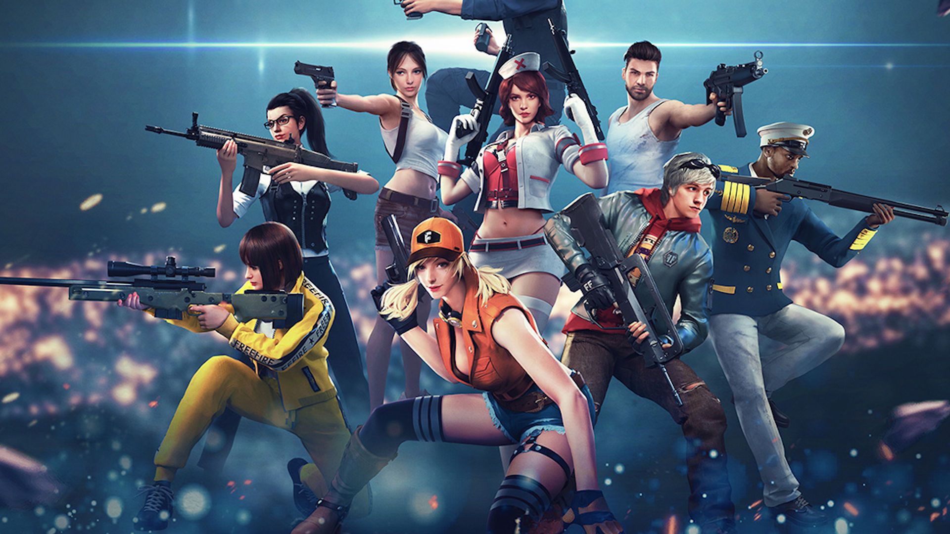 Garena Free Fire characters list