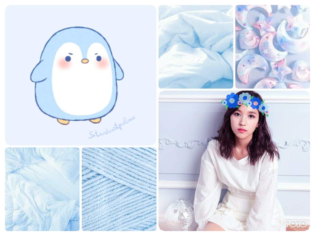 Mina Pastel Blue Aesthetic. Twice (트와이스)ㅤ Amino