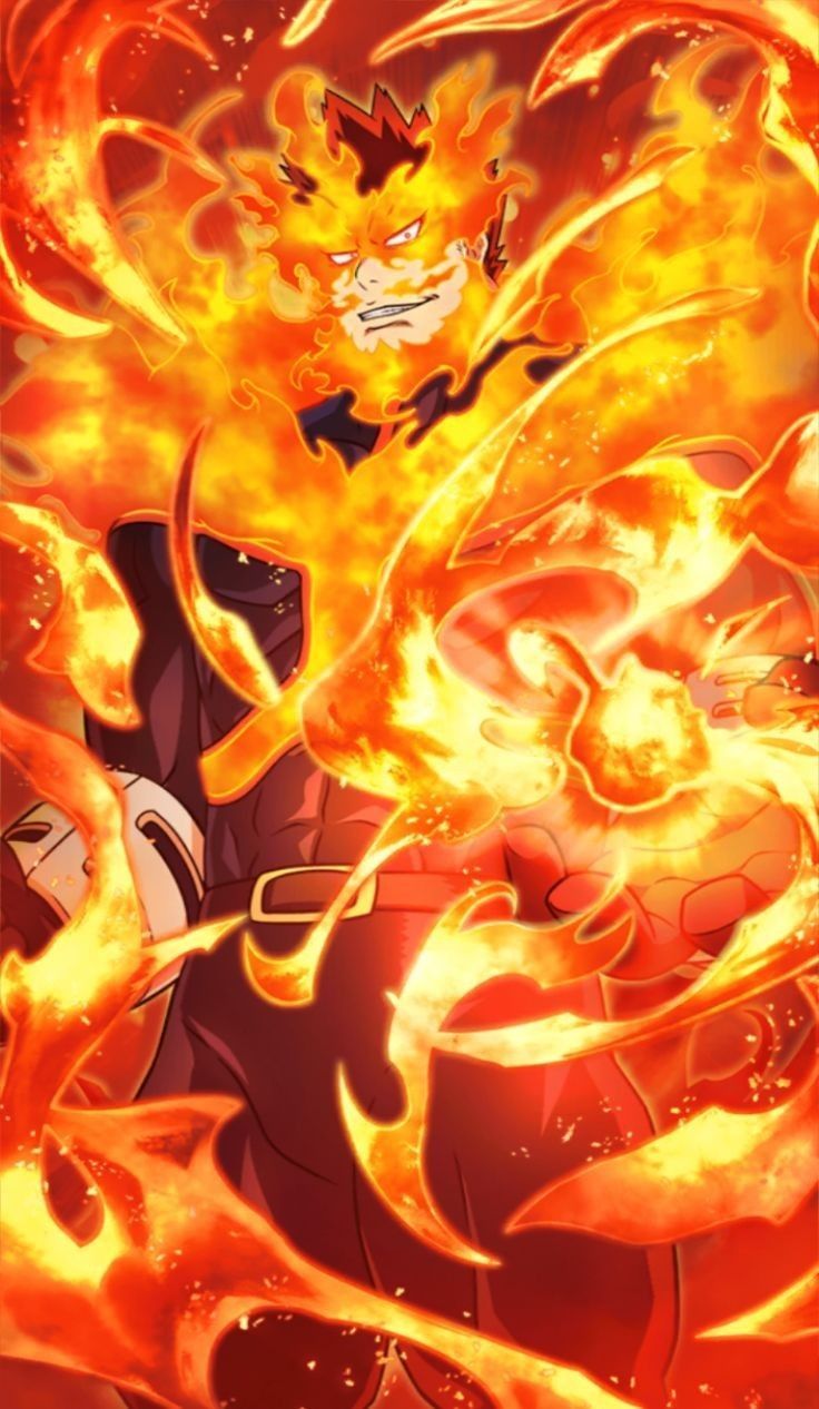 My Hero Academia Hell Flame Wallpapers - Wallpaper Cave