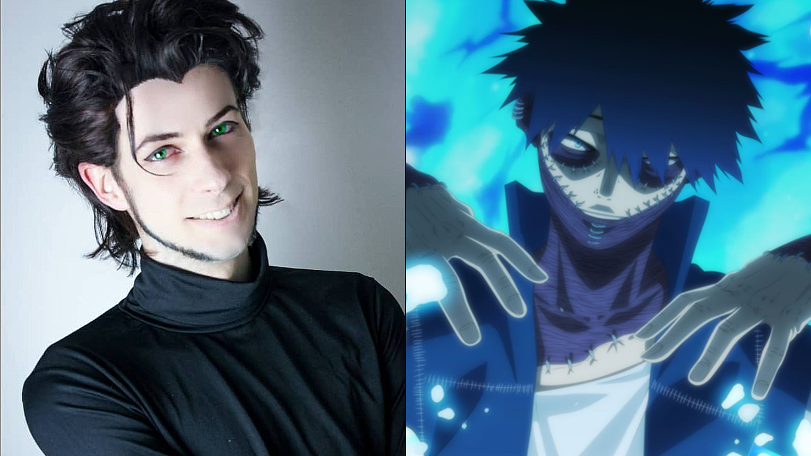 My Hero Academia cosplayer shows off his villainous side as Dabi