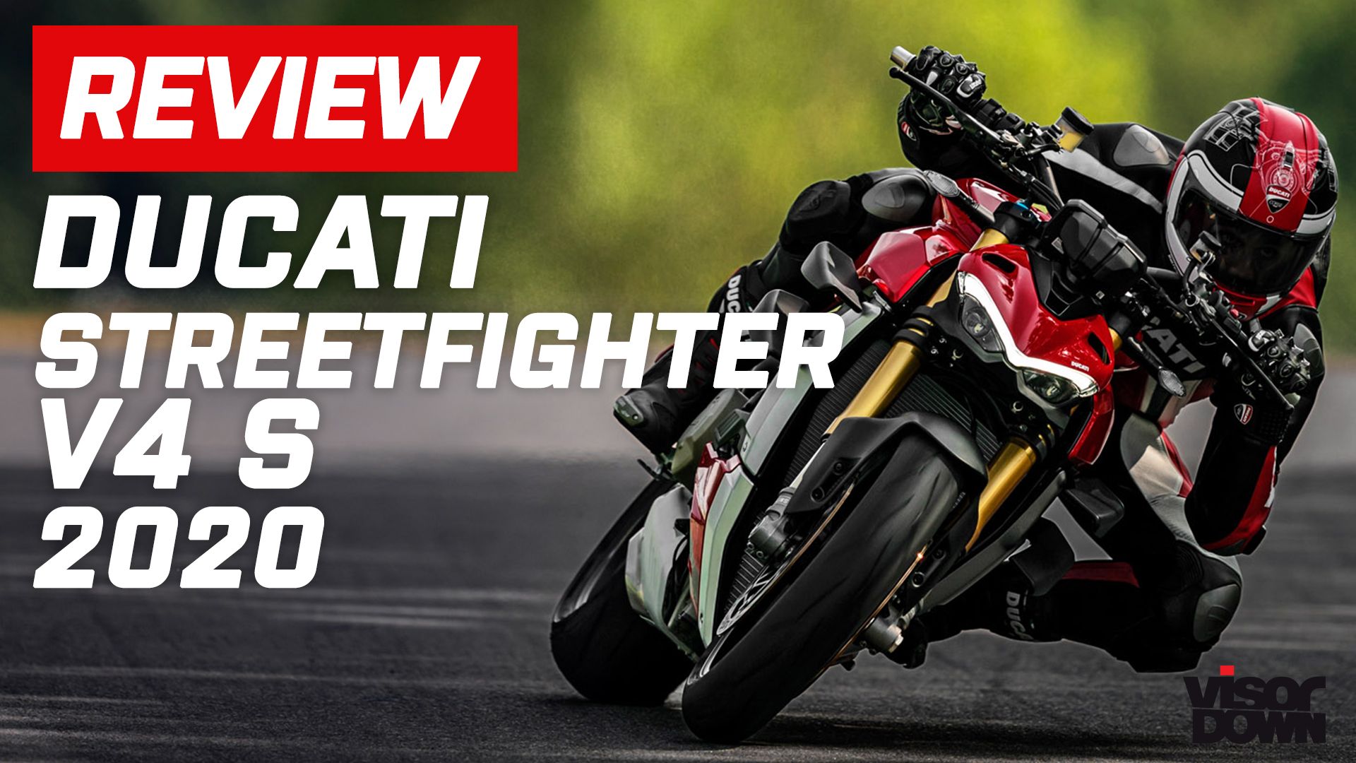 Ducati Streetfighter V4 S [2020]. First Ride VIDEO REVIEW