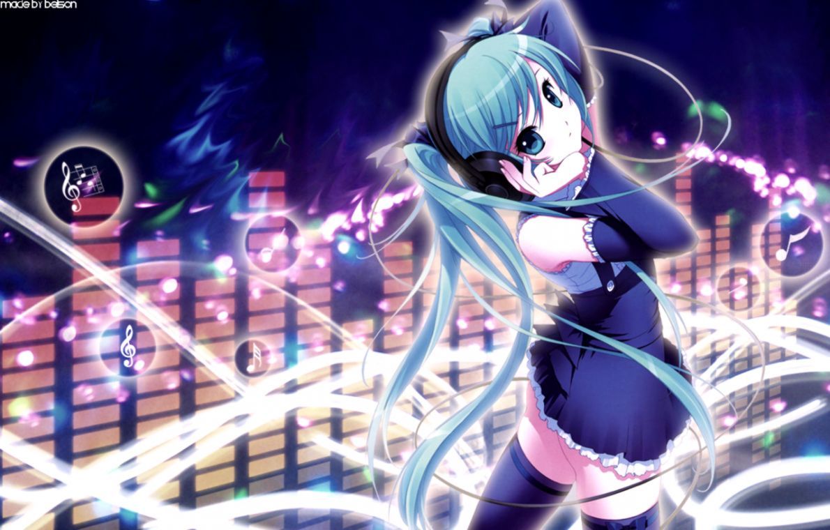 Anime Girl Background. Best Wallpaper HD Collection