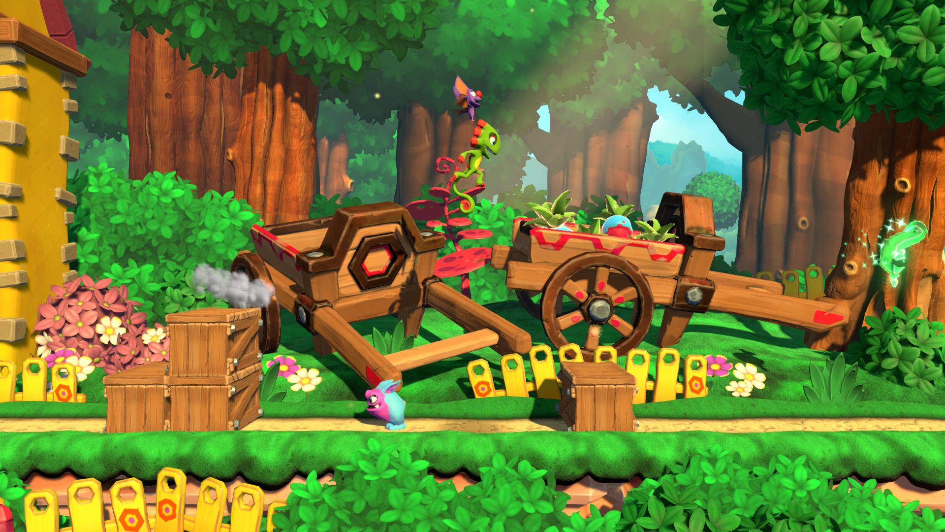 Yooka Laylee And The Impossible Lair Trades 3D Exploration For 2D
