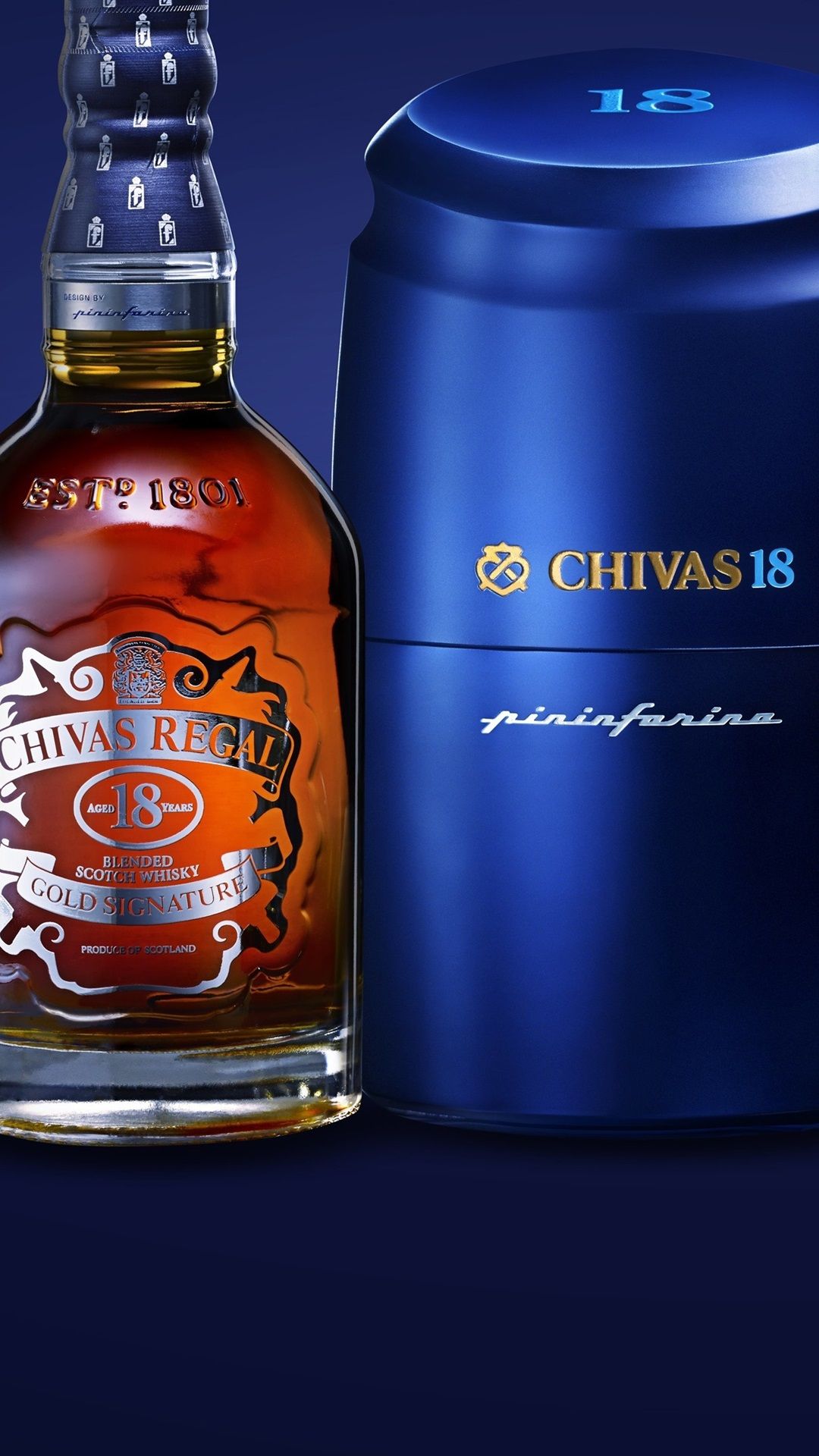 Chivas Regal Whisky, Blue, Cups 1080x1920 IPhone 8 7 6 6S Plus