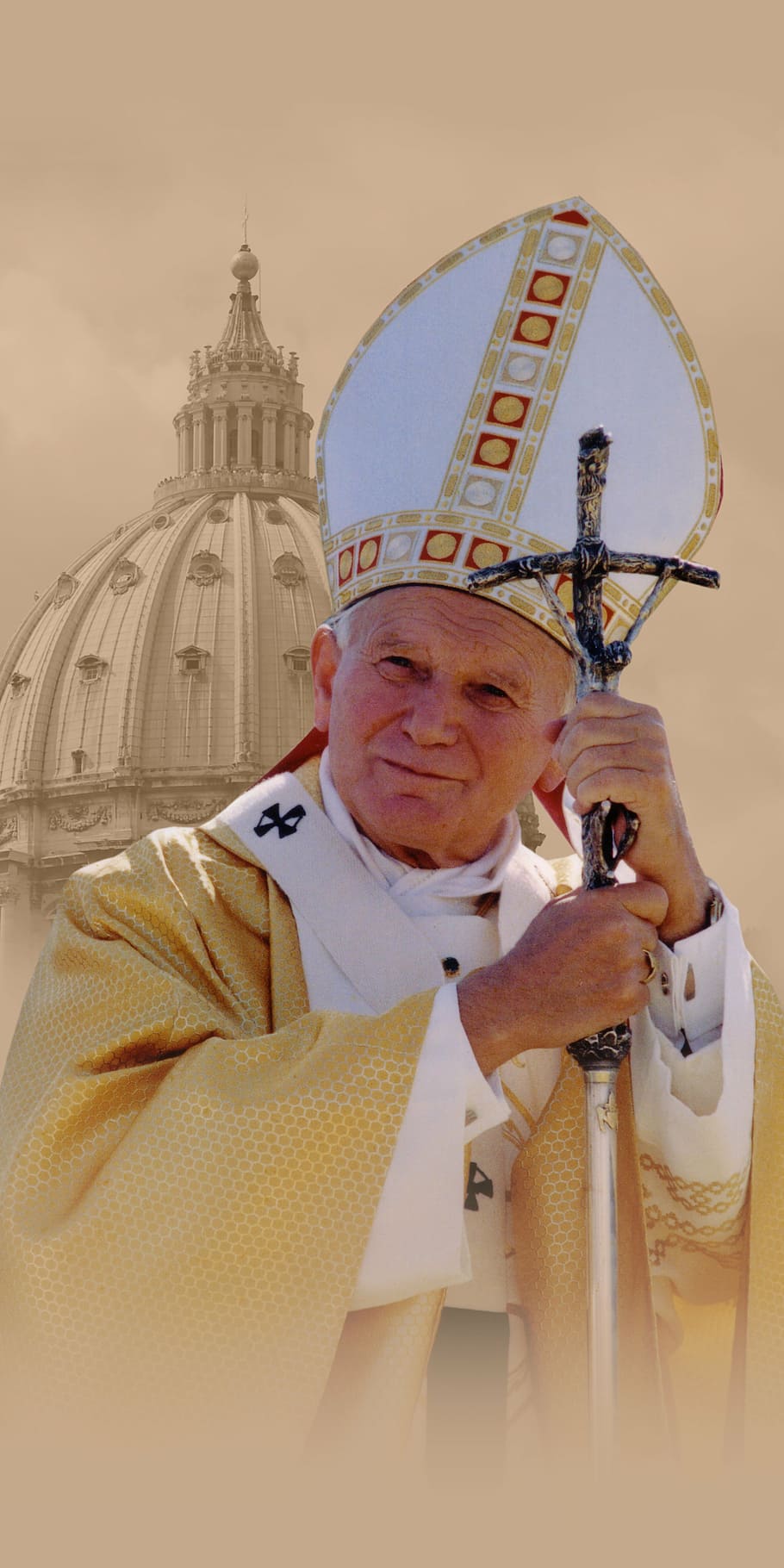 Best Pope john paul ii iPhone HD Wallpapers - iLikeWallpaper