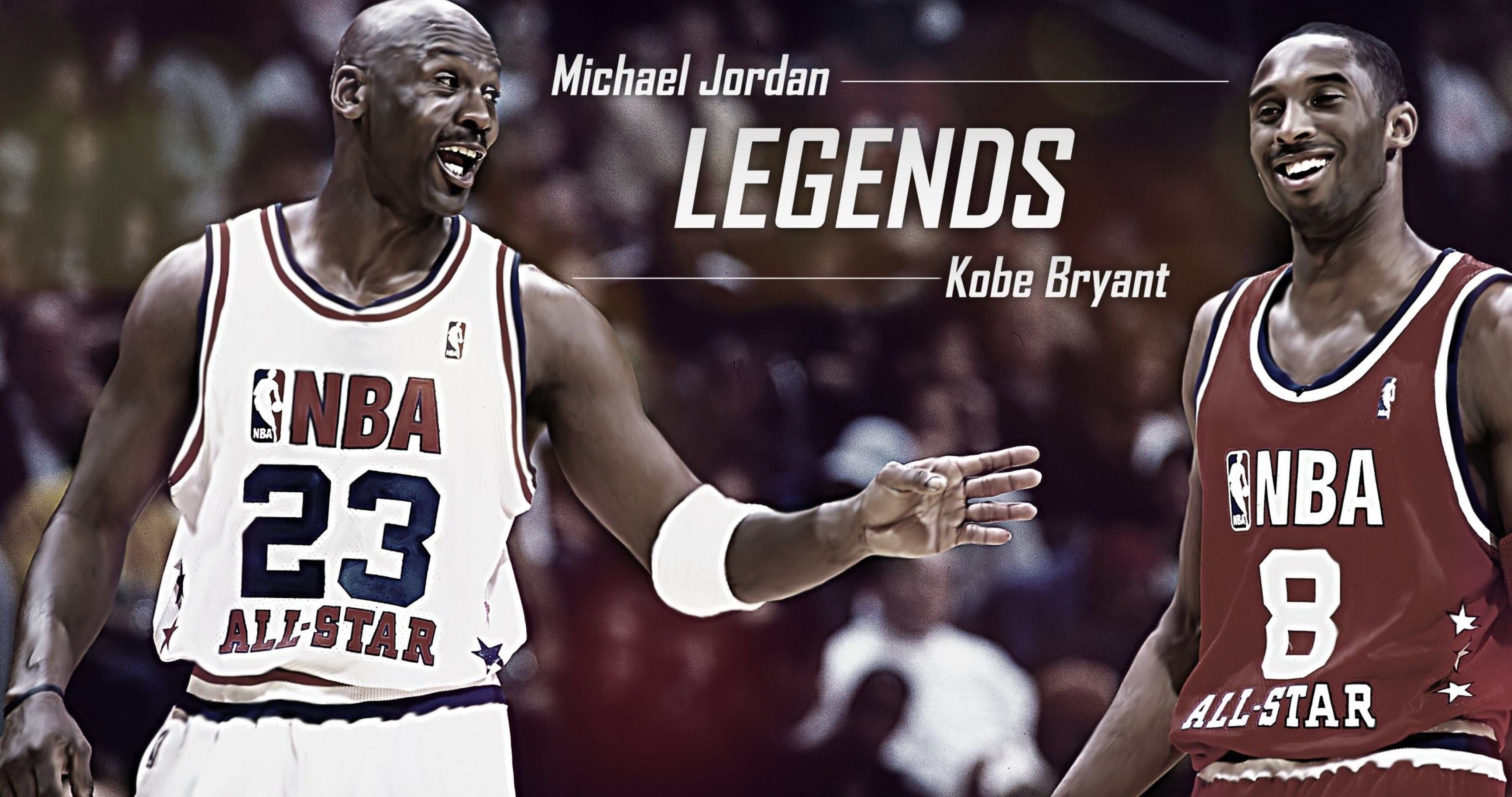 Wallpaper Nba Live Jordan And Kobe Bryant All Star