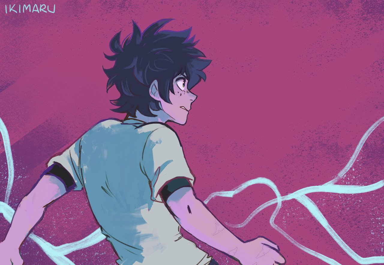 lights over the city, finally got around drawing some bnha