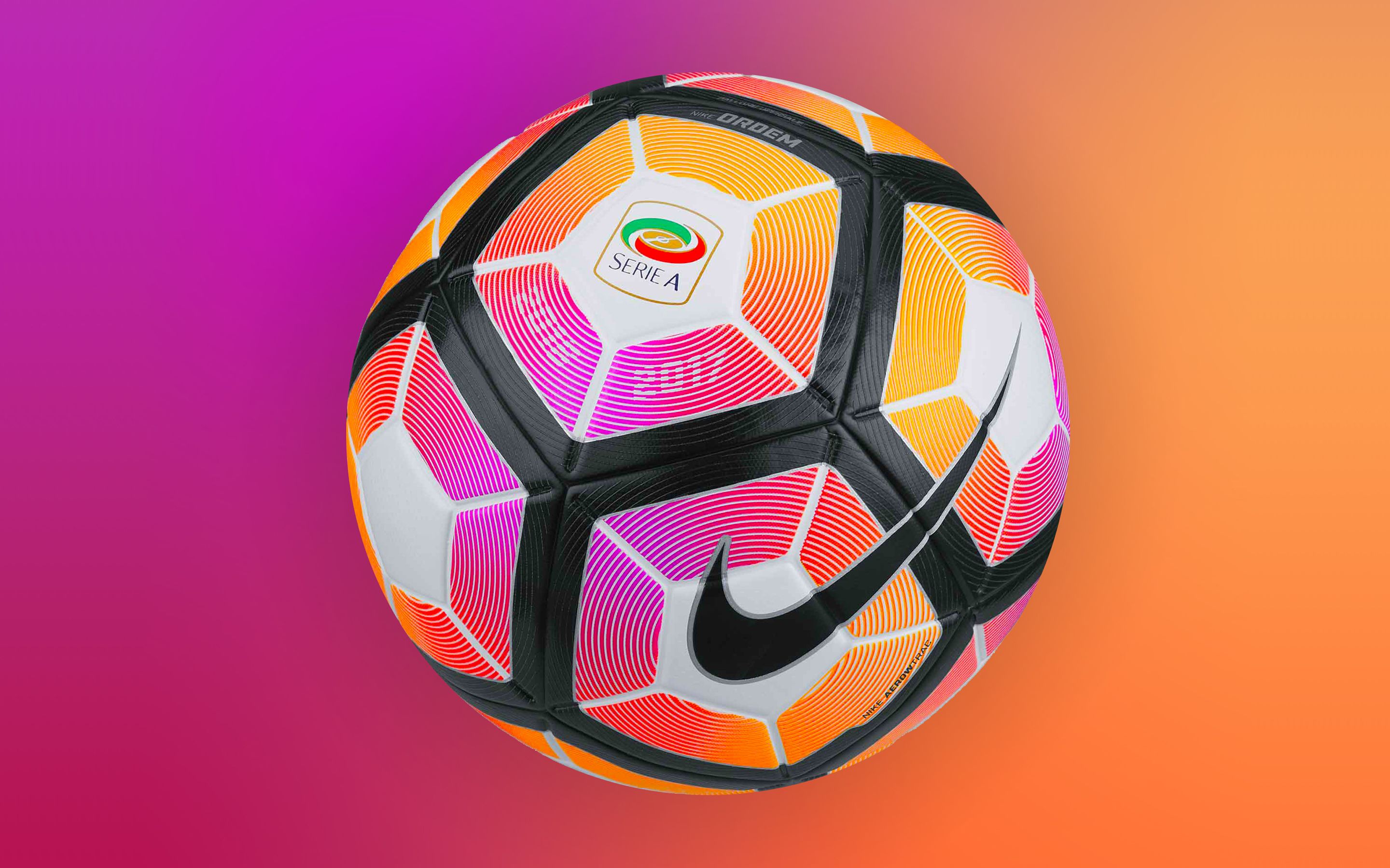 Download Wallpaper Nike, Football, Serie A 2016 2017 Ball, Soccer