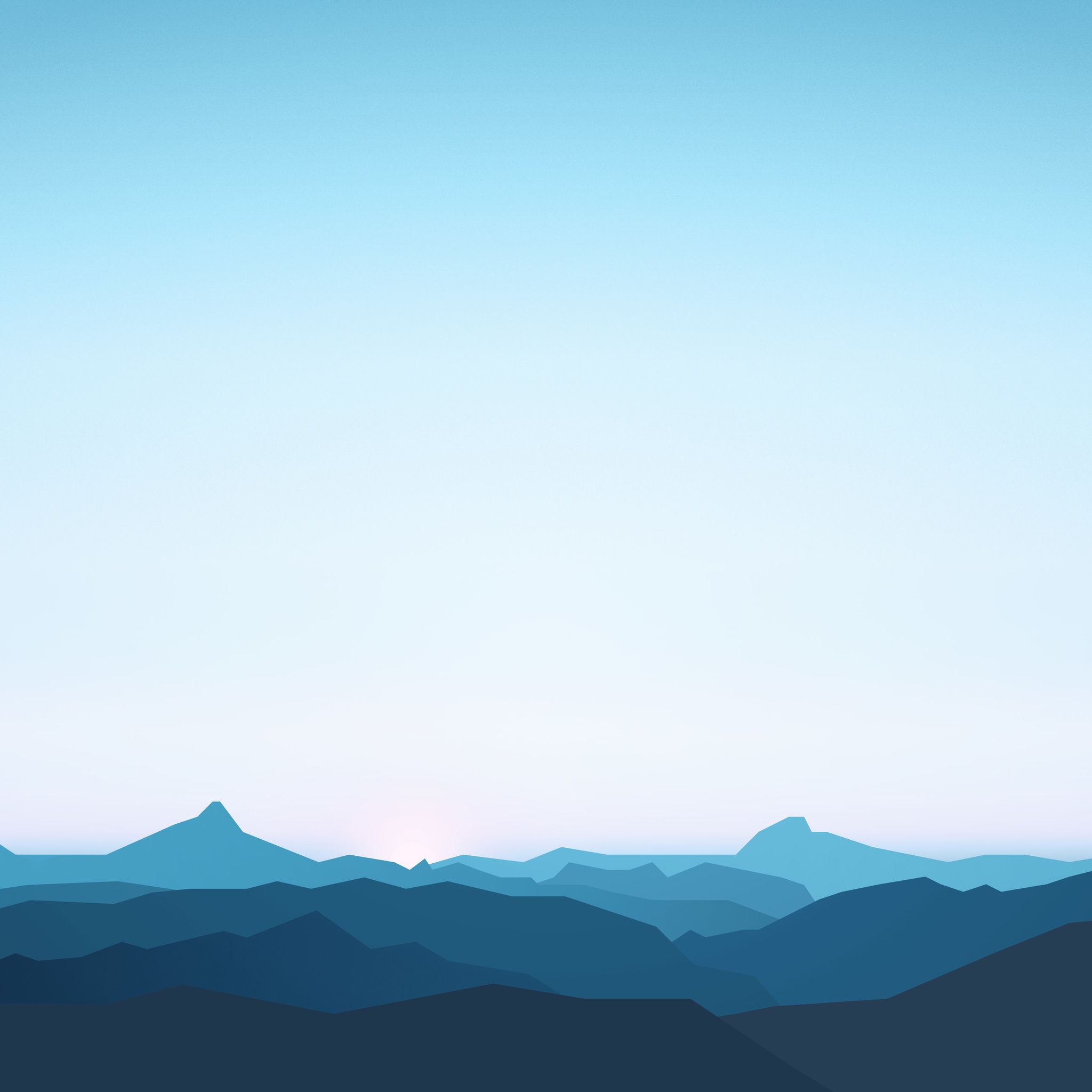 Mountains Landscape Minimalism 5k iPad Air HD 4k