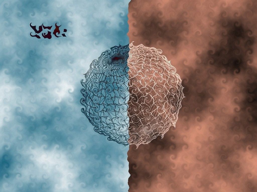 Fractal Ball Two Color < Abstract < Gallery < Desktop Wallpaper