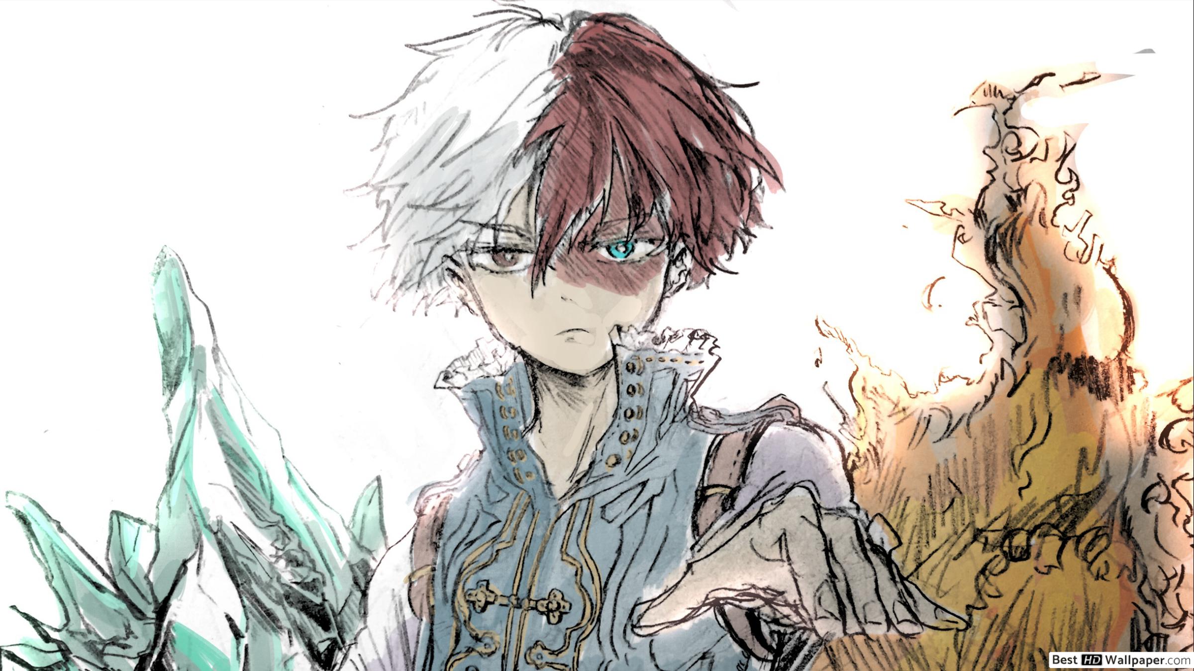 Todoroki Drawing Wallpapers - Wallpaper Cave