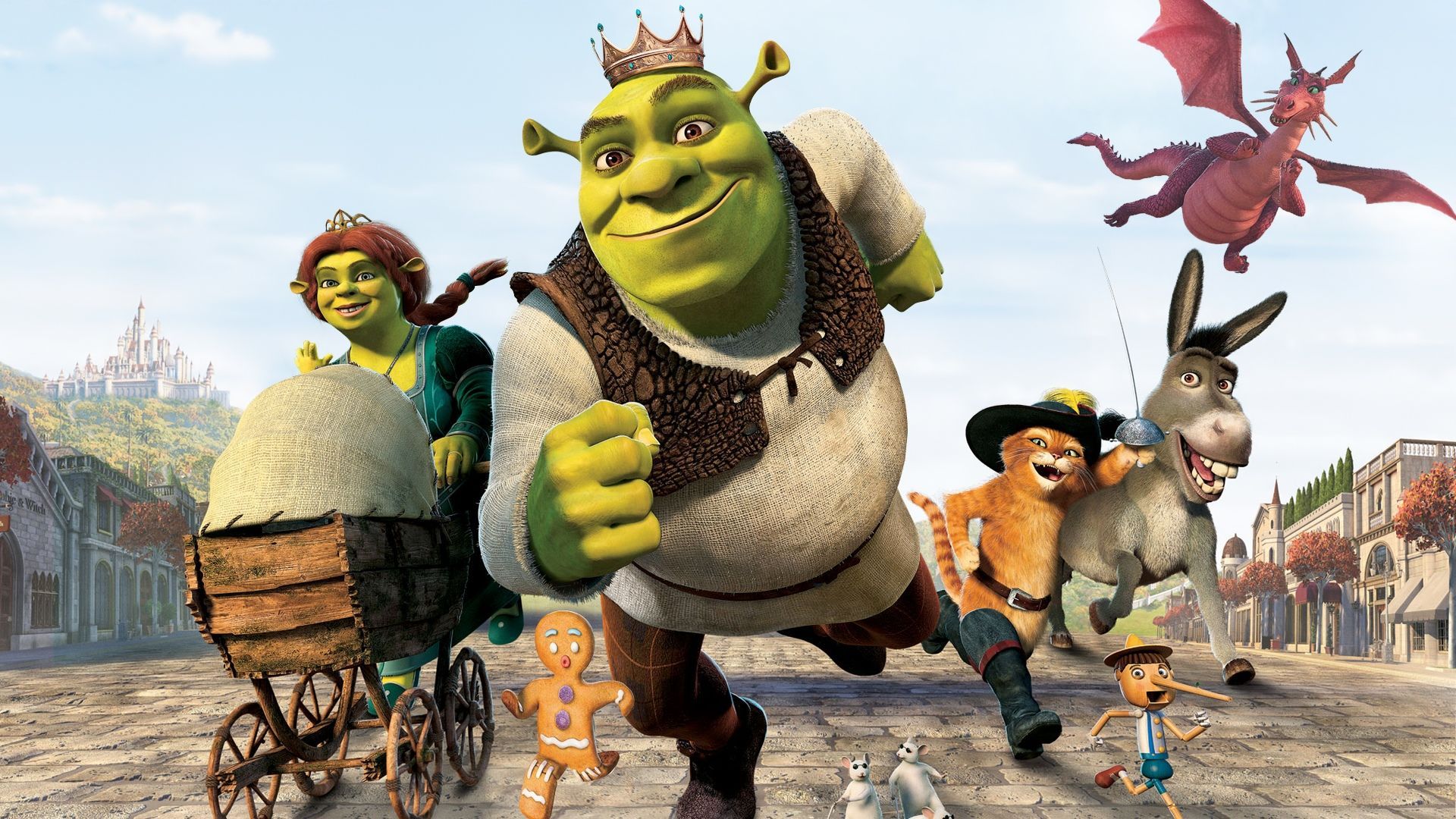 Shrek the Third. Shrek, Movie wallpaper, Fanart tv