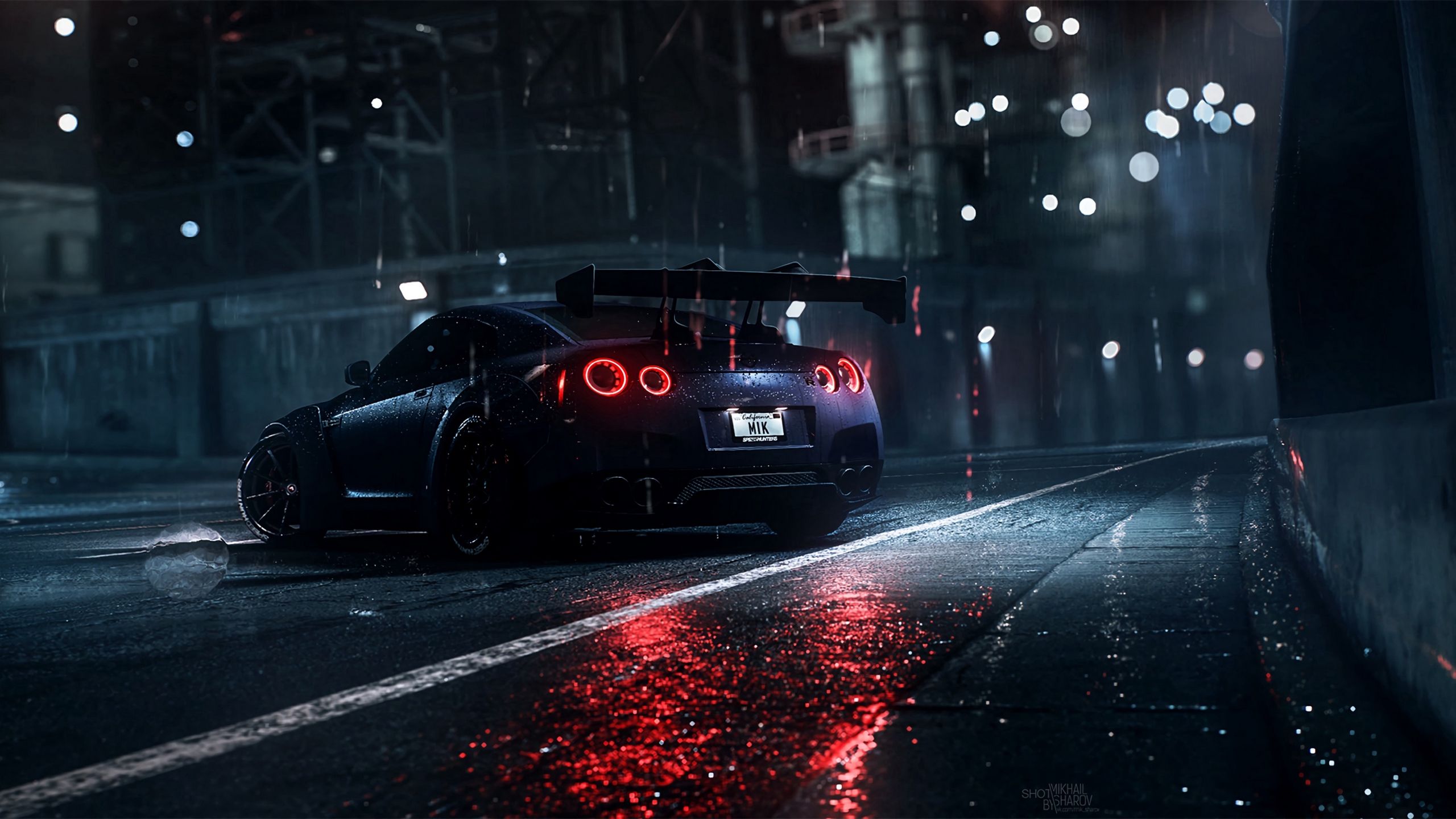 Download Wallpaper 2560x1440 Nissan Gt R, Nissan, Sportscar
