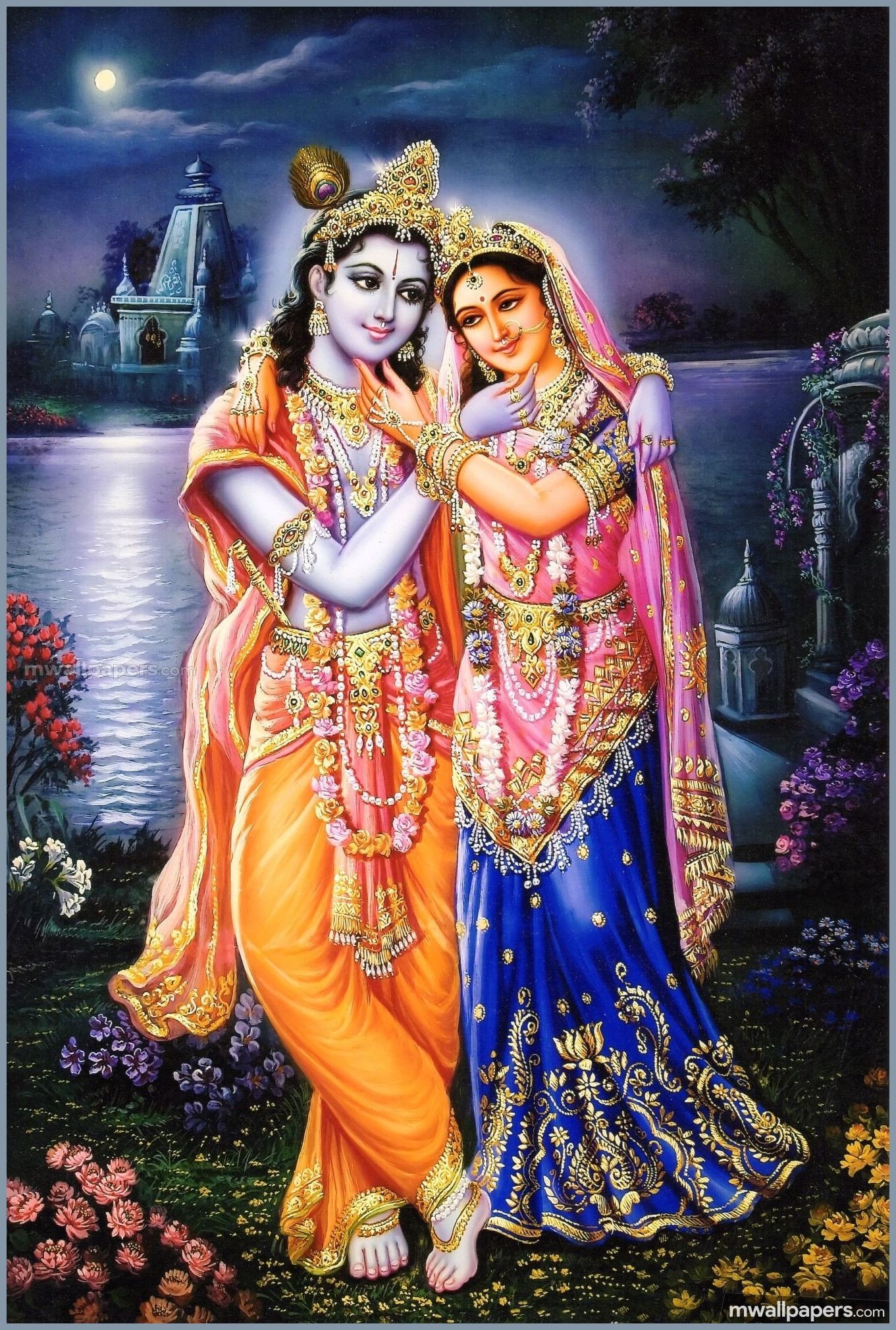 Wallpaper Cave Radha Krishna 4K Wallpaper Download Star Bharat - annighoul