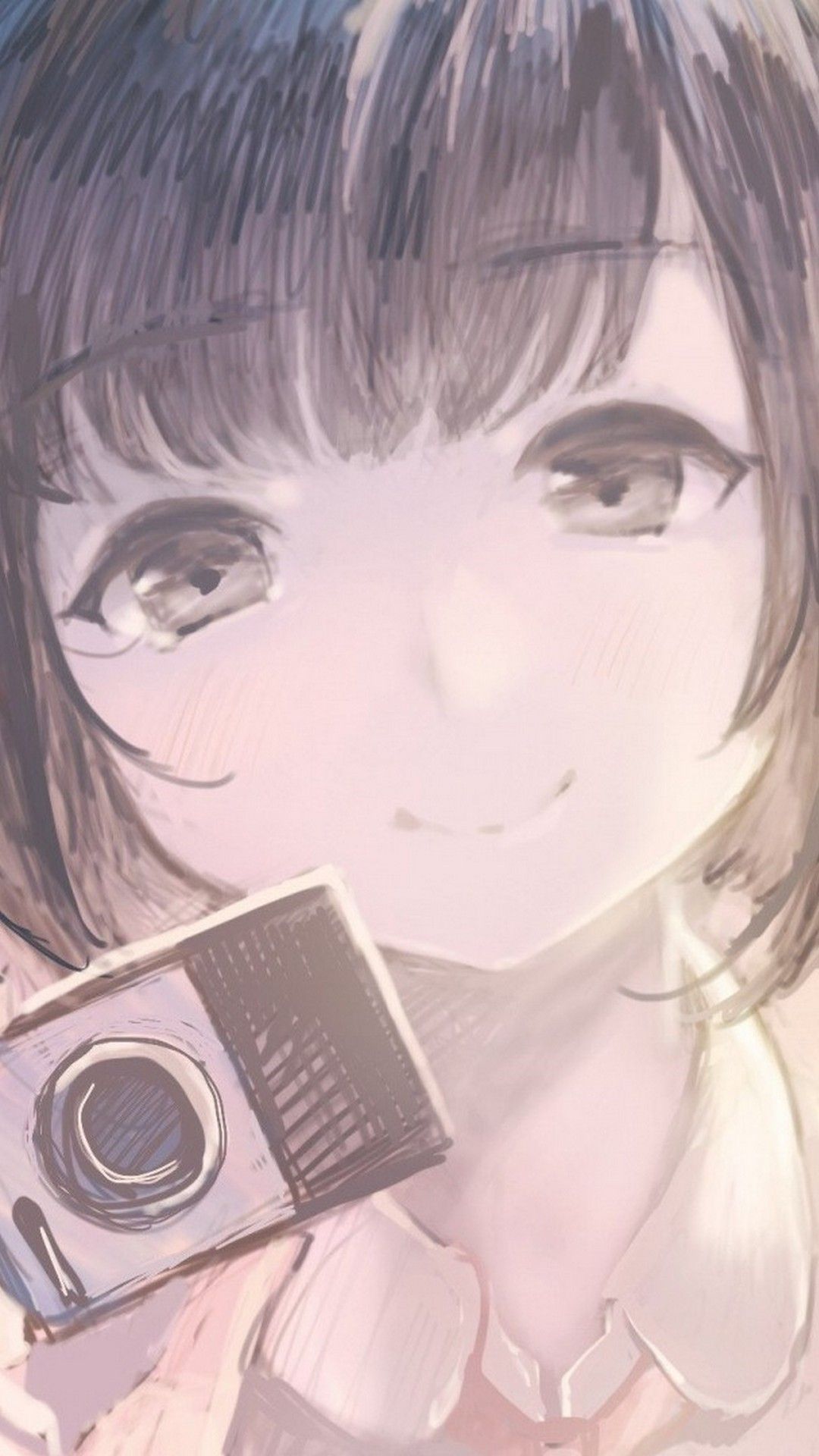 Cute Drawings Wallpaper For Phones Phone Wallpaper Girl