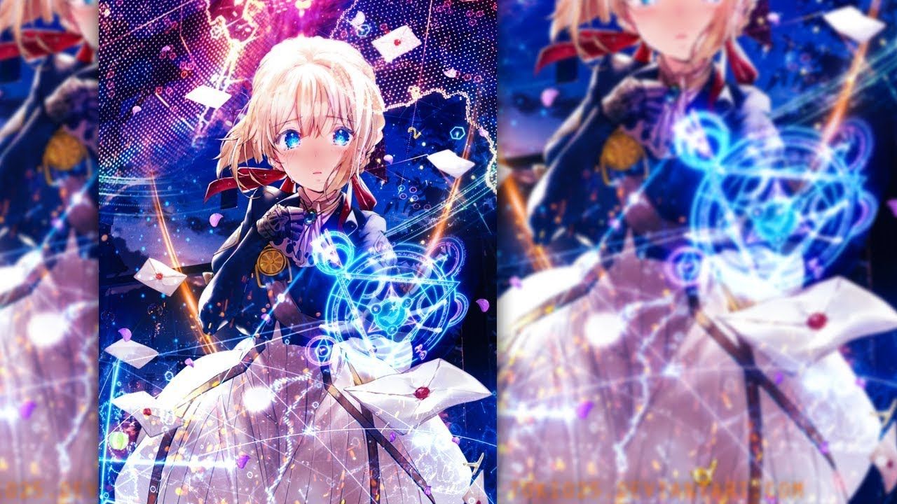 Tutorial cara membuat wallpaper anime GFX / How to make anime GFX