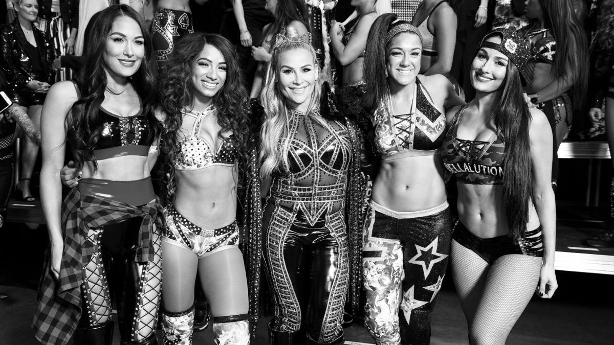 Behind the scenes at WWE Evolution: photo