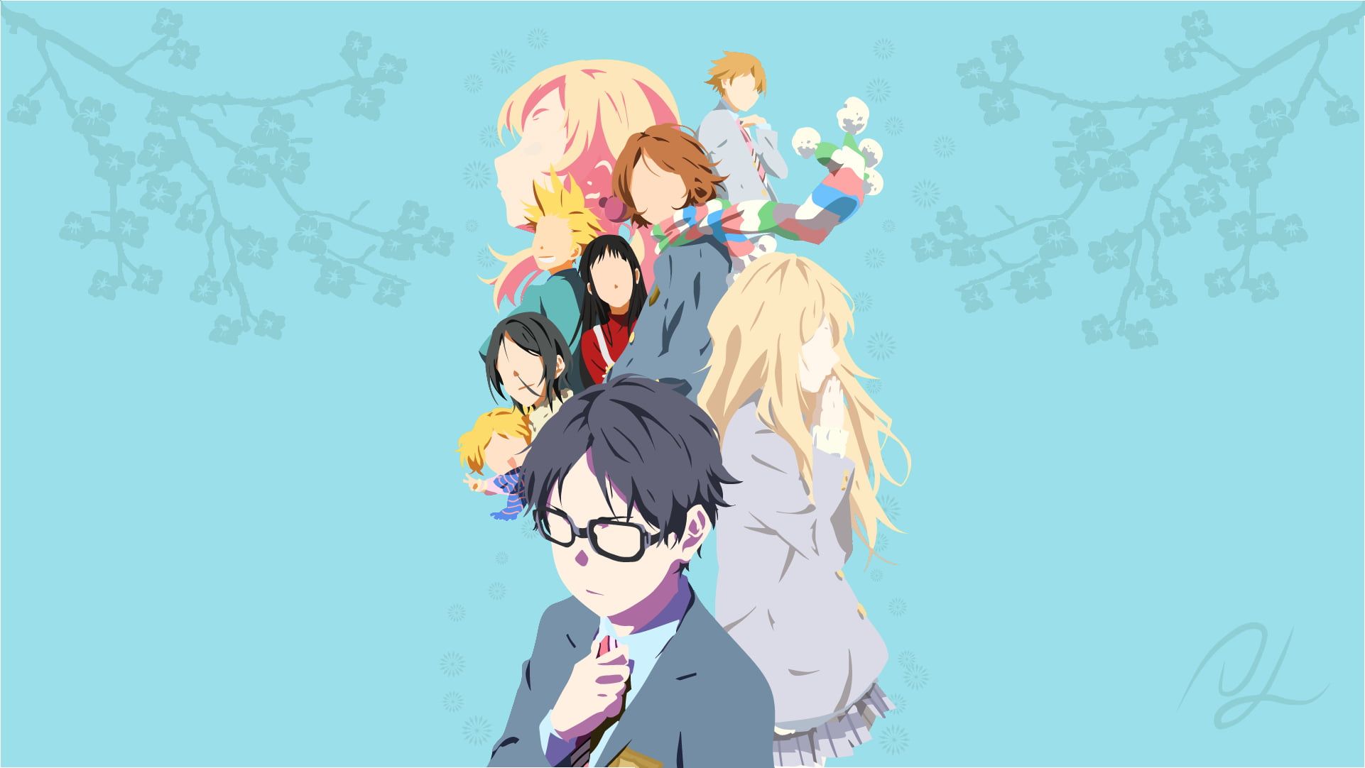 Anime Your Lie In April 4k