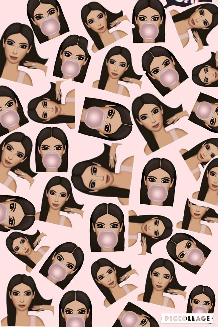 Kim Kardashian Emoji Wallpaper. Kim .com