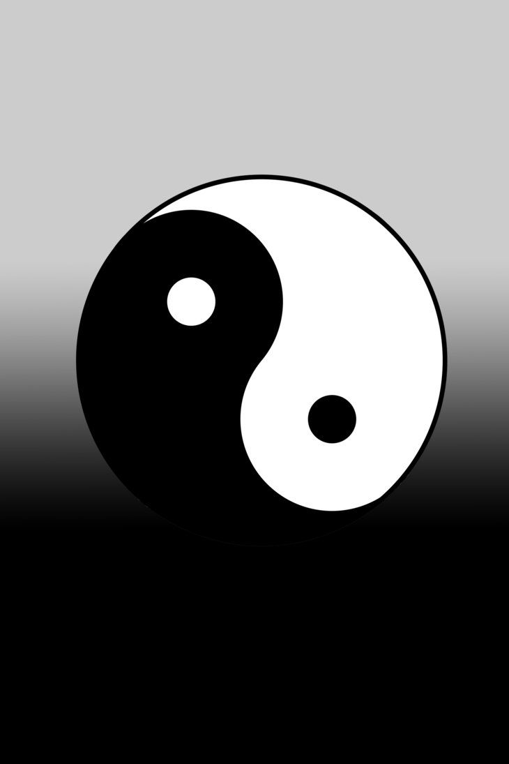 yin yang tumblr background