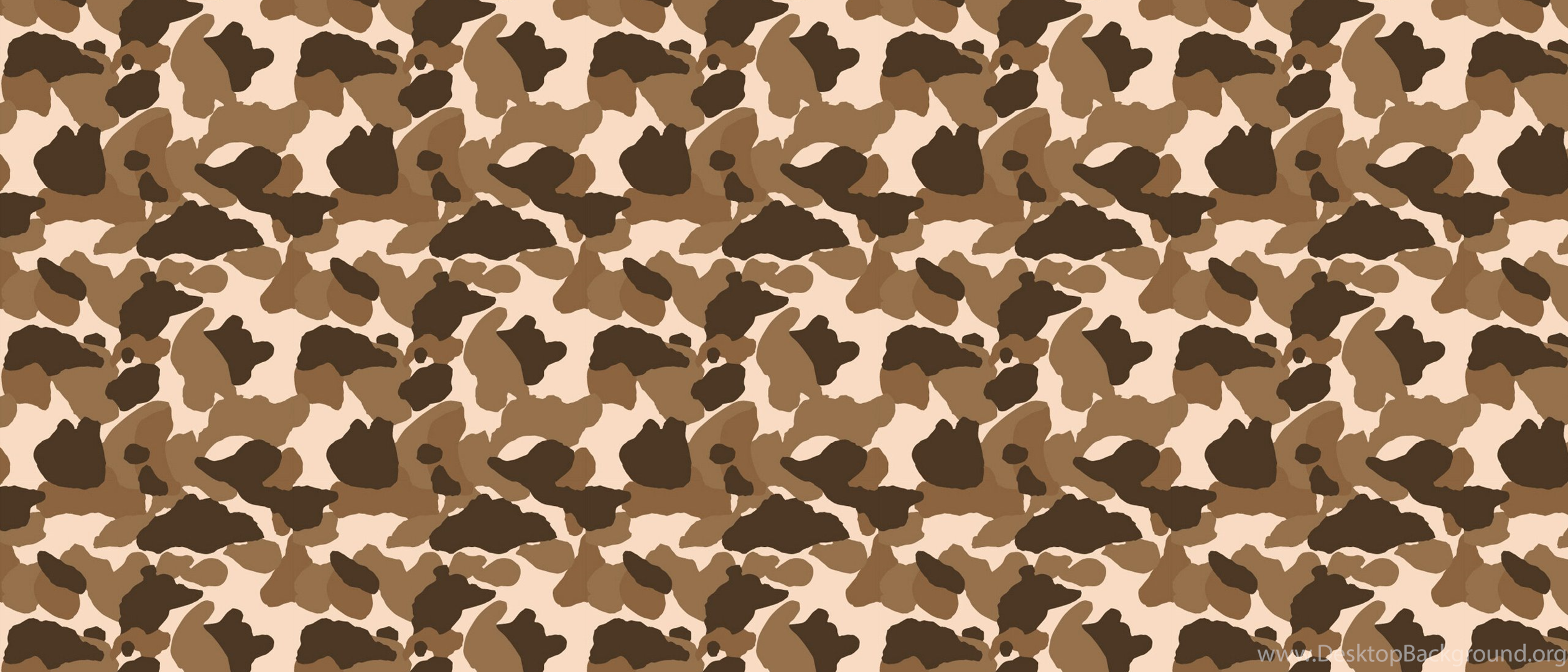 Wallpaper Bape Installing This Brown Camo Is Easy Just Save