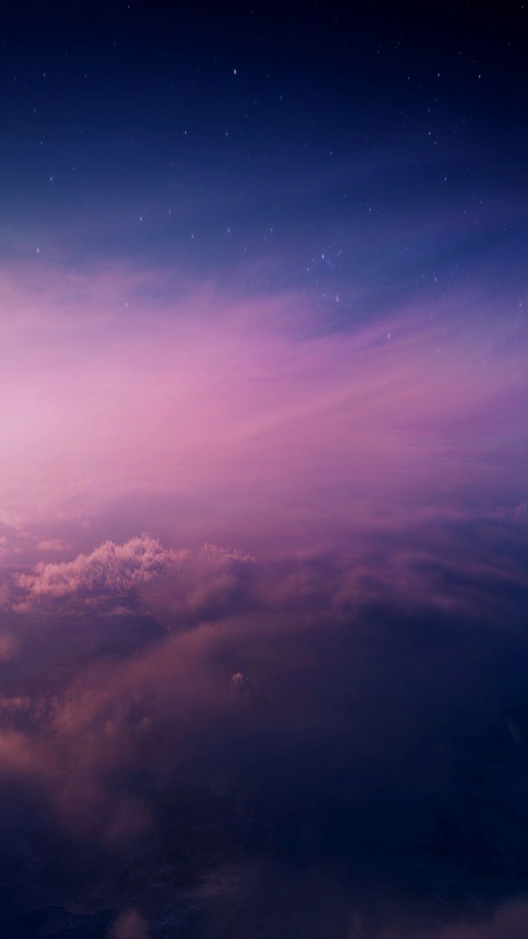 Purple Sky iPhone 7 Wallpaper [750x1334]