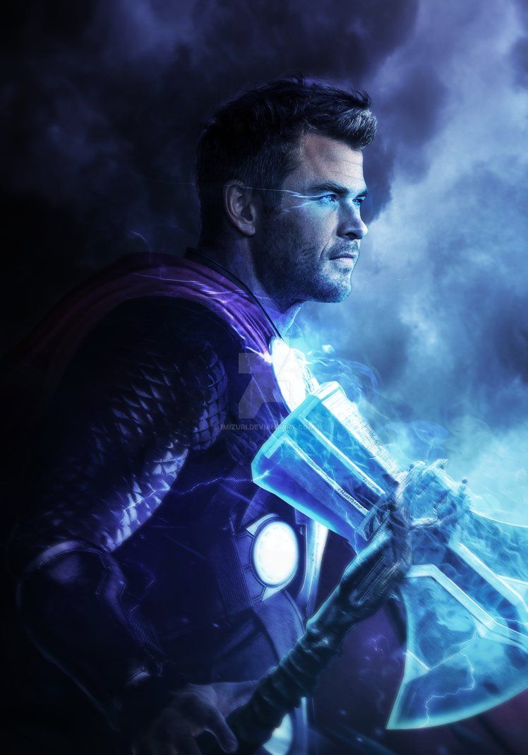 Thor With Stormbreaker Wallpaper