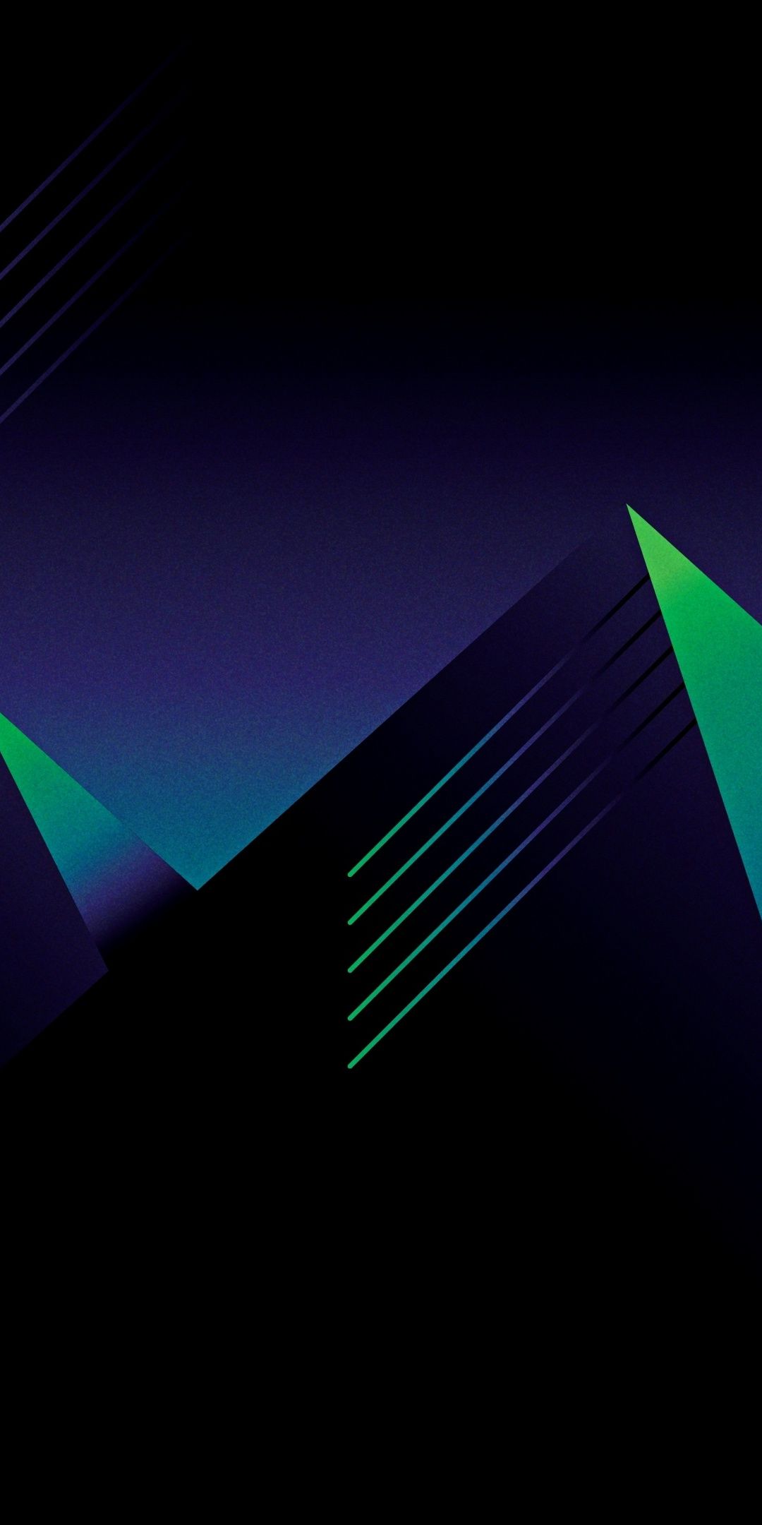 Minimal, artwork, pyramids, dark, night, 1080x2160 wallpaper