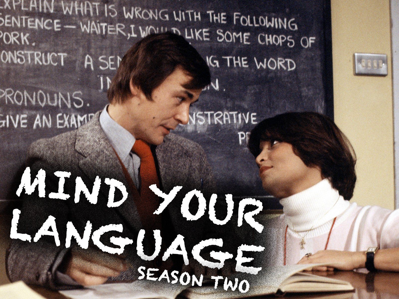 Your language. Mind your language Giovanni.