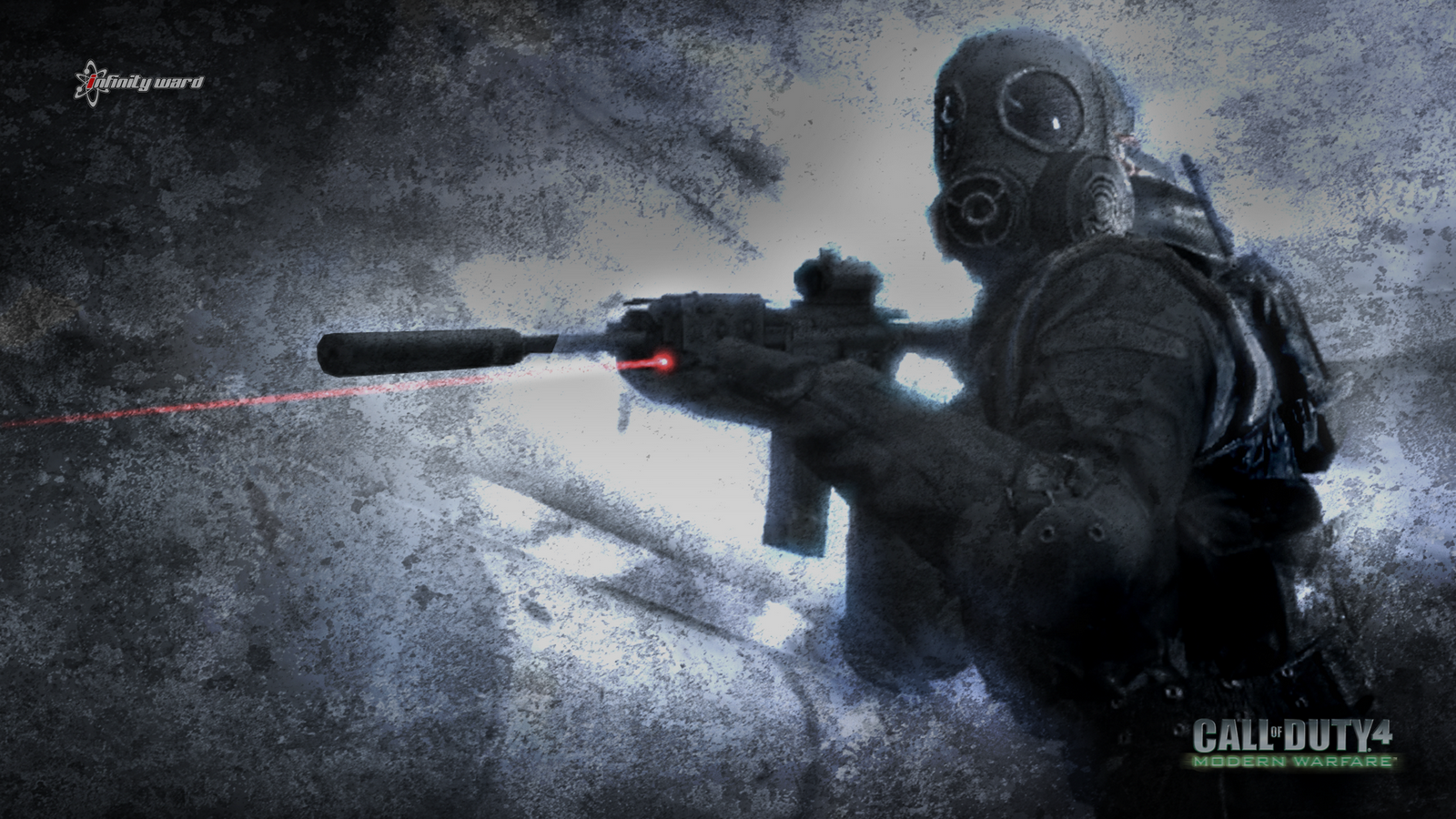 Free download Call of Duty Modern Warfare 4 HD Wallpaper Logo