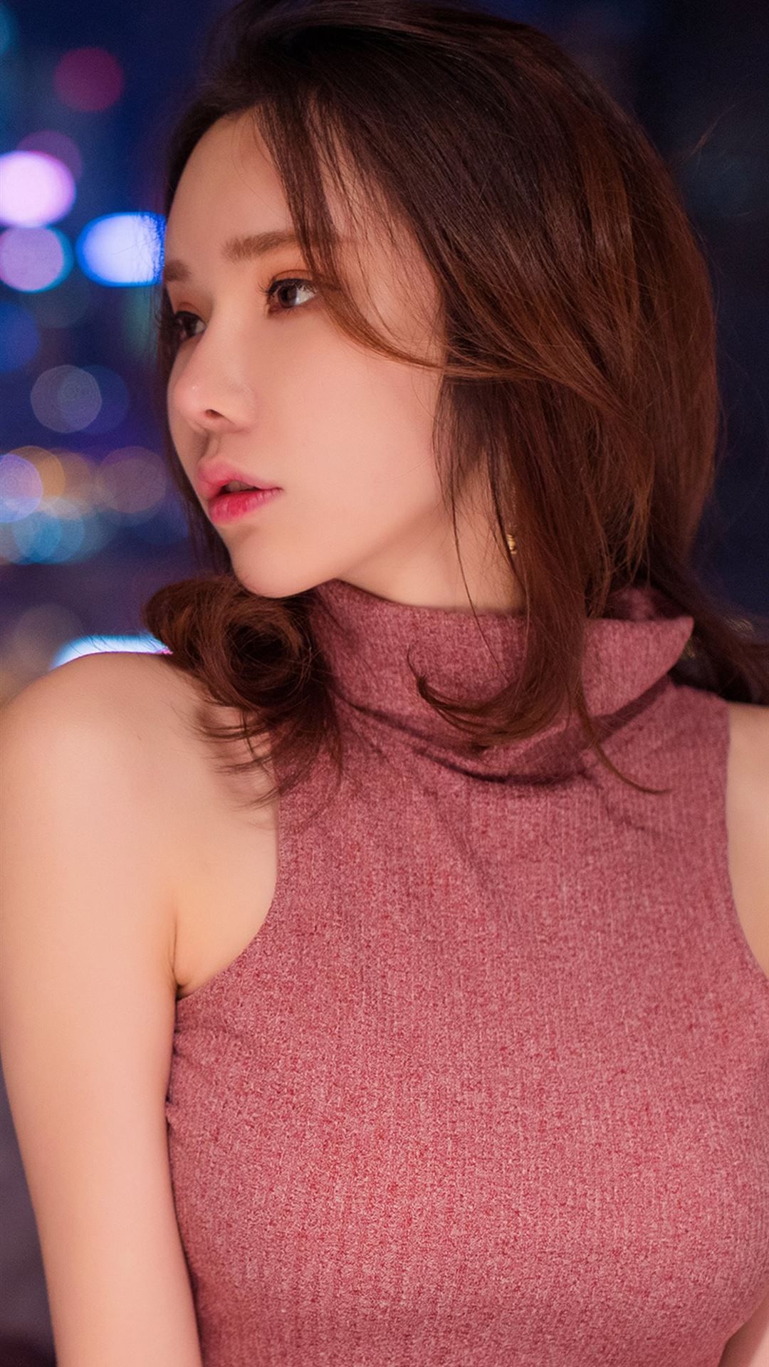 In 4k Ultra HD Cute Asian Girl HD iPhone 8 Wallpaper Free Download