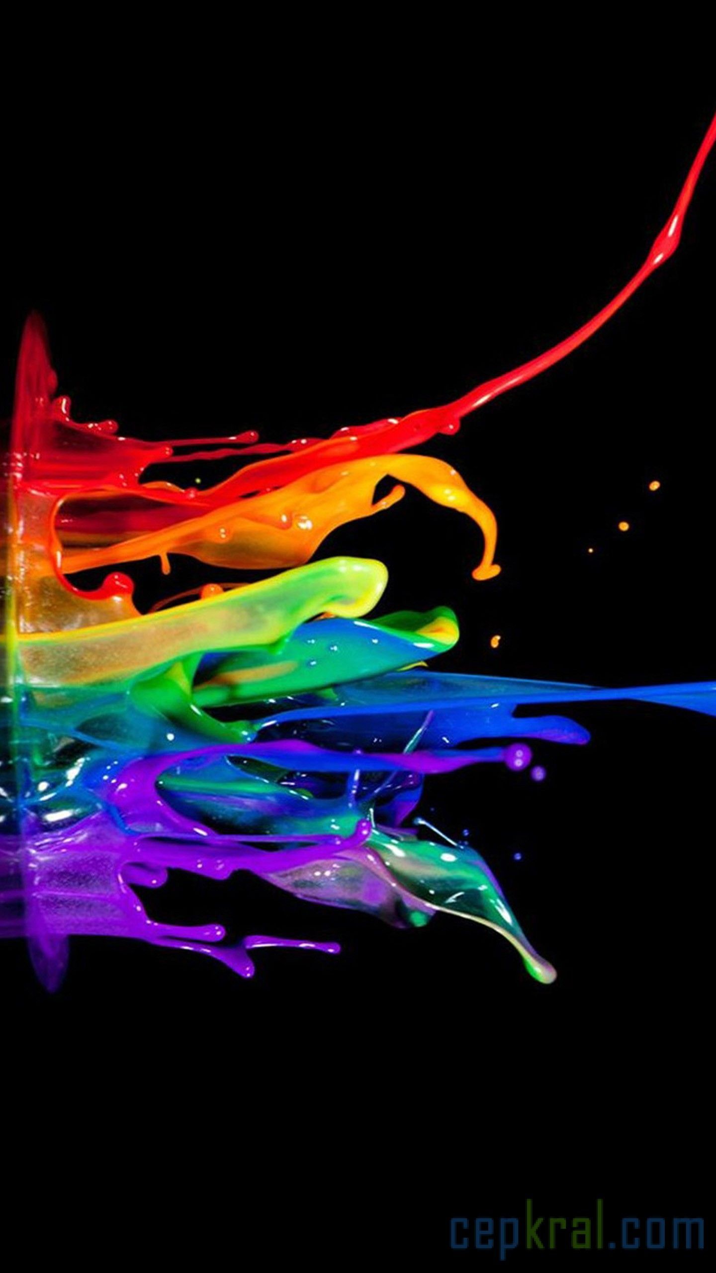 Wallpaper water, light, Paint, sculpture, colorfulness. iPhone 6