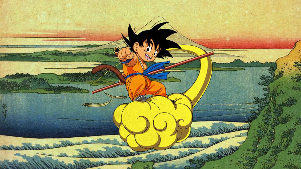 dragon ball kid goku wallpaper 4k