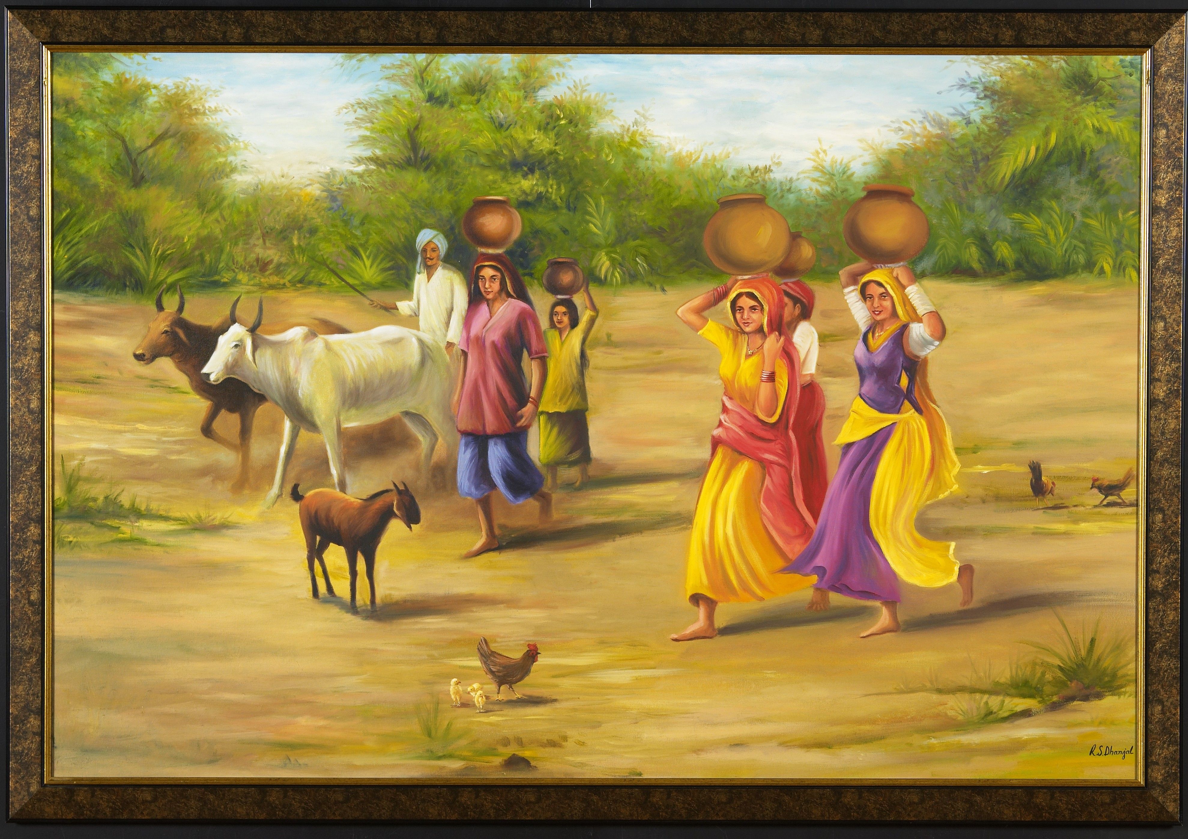 Original Size At 3957 × Scene Painting Vastu
