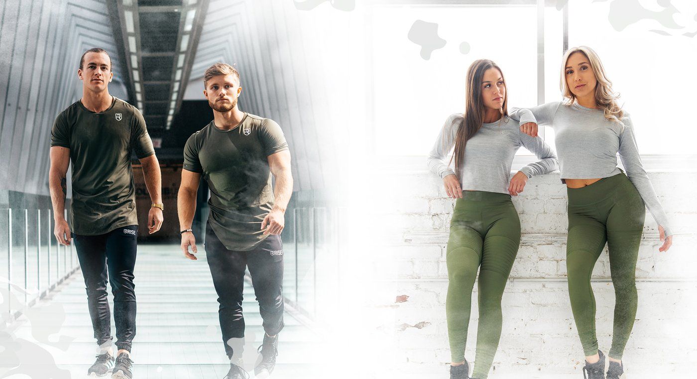 Rise. Online Fitness Store. Clothing & Lifting Gear