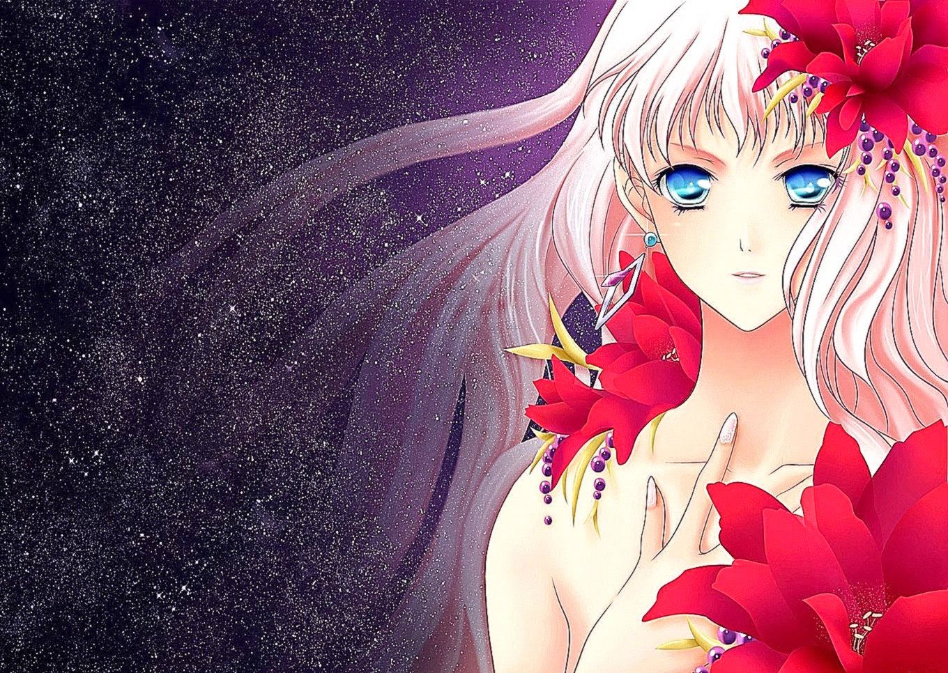 Anime Girl Red Wallpaper HD. Background Wallpaper Gallery