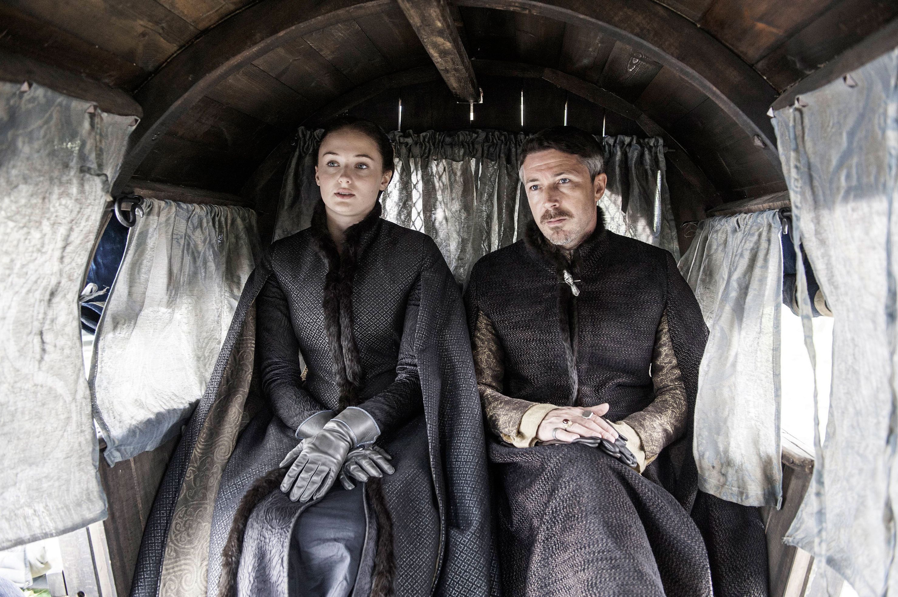 Sophie Turner, Petyr Baelish, Sansa Stark, Game Of Baelish