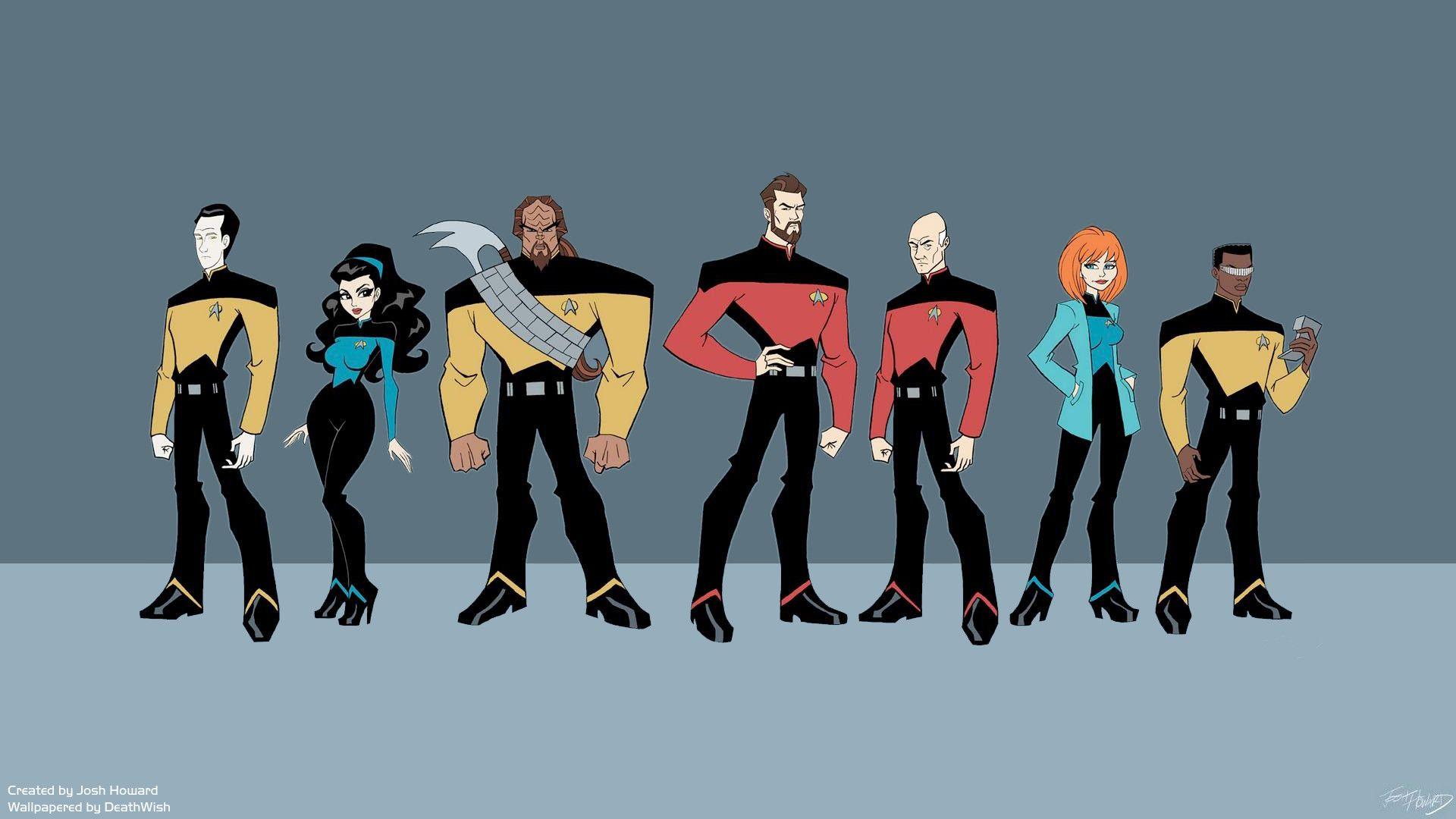 Star Trek Wallpaper And Background Trek Anime Style