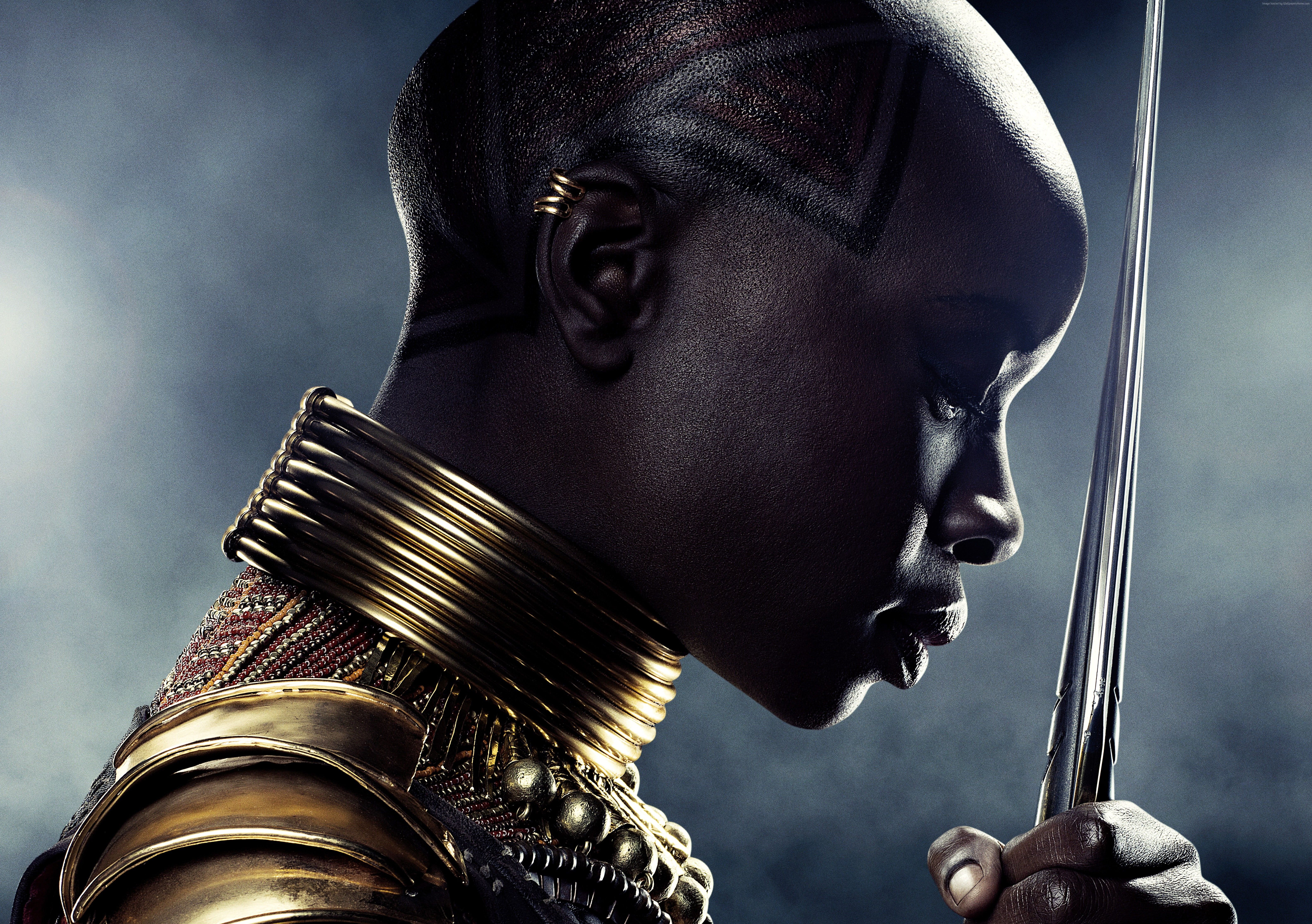 Black Panther character wallpaper HD wallpaper