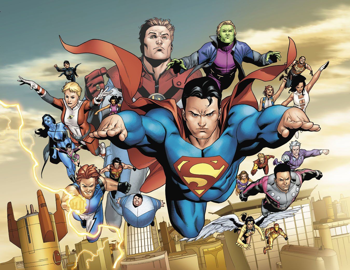 Legion Of Super Heroes Wallpaper and Background Imagex1044