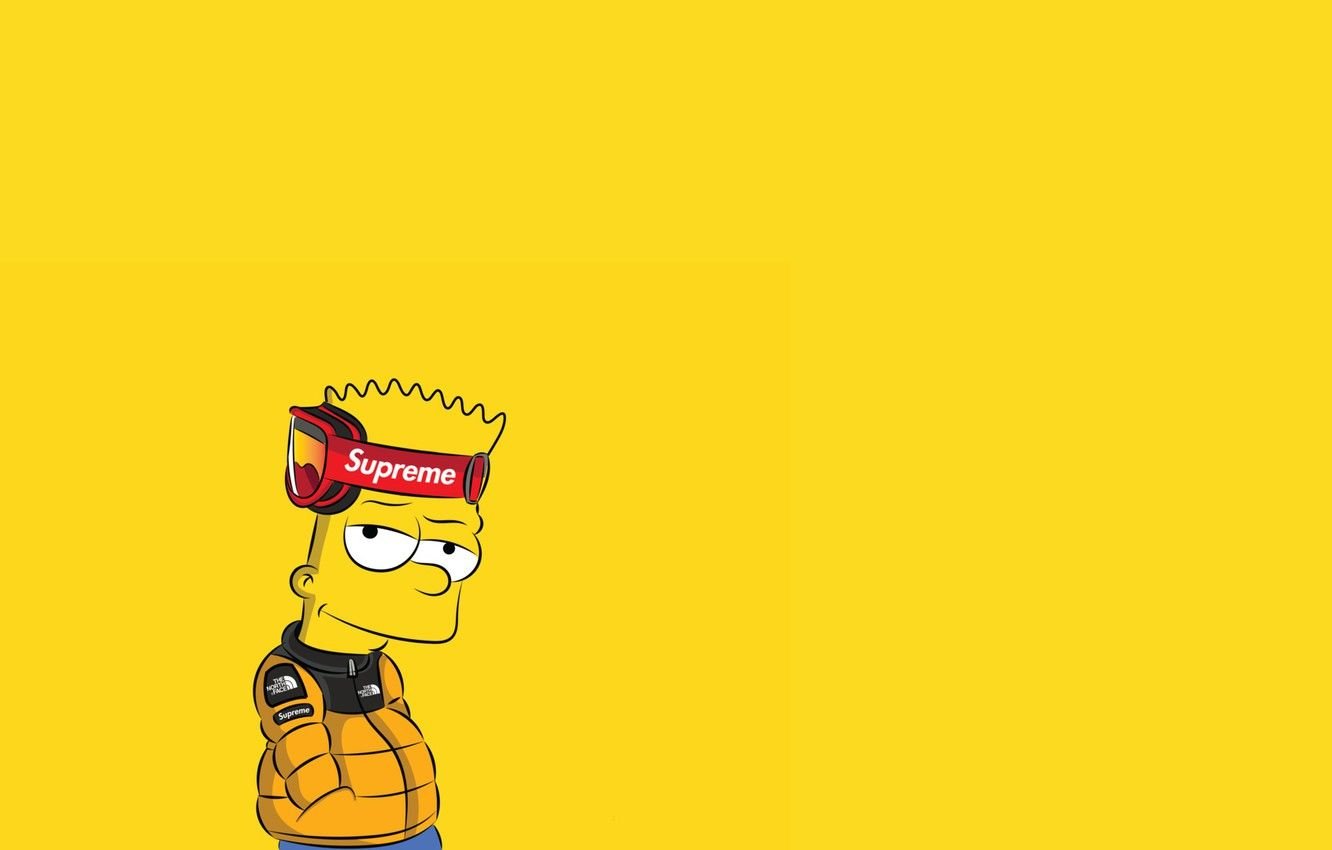 Supreme Cartoon Desktop Wallpapers Wallpaper Cave