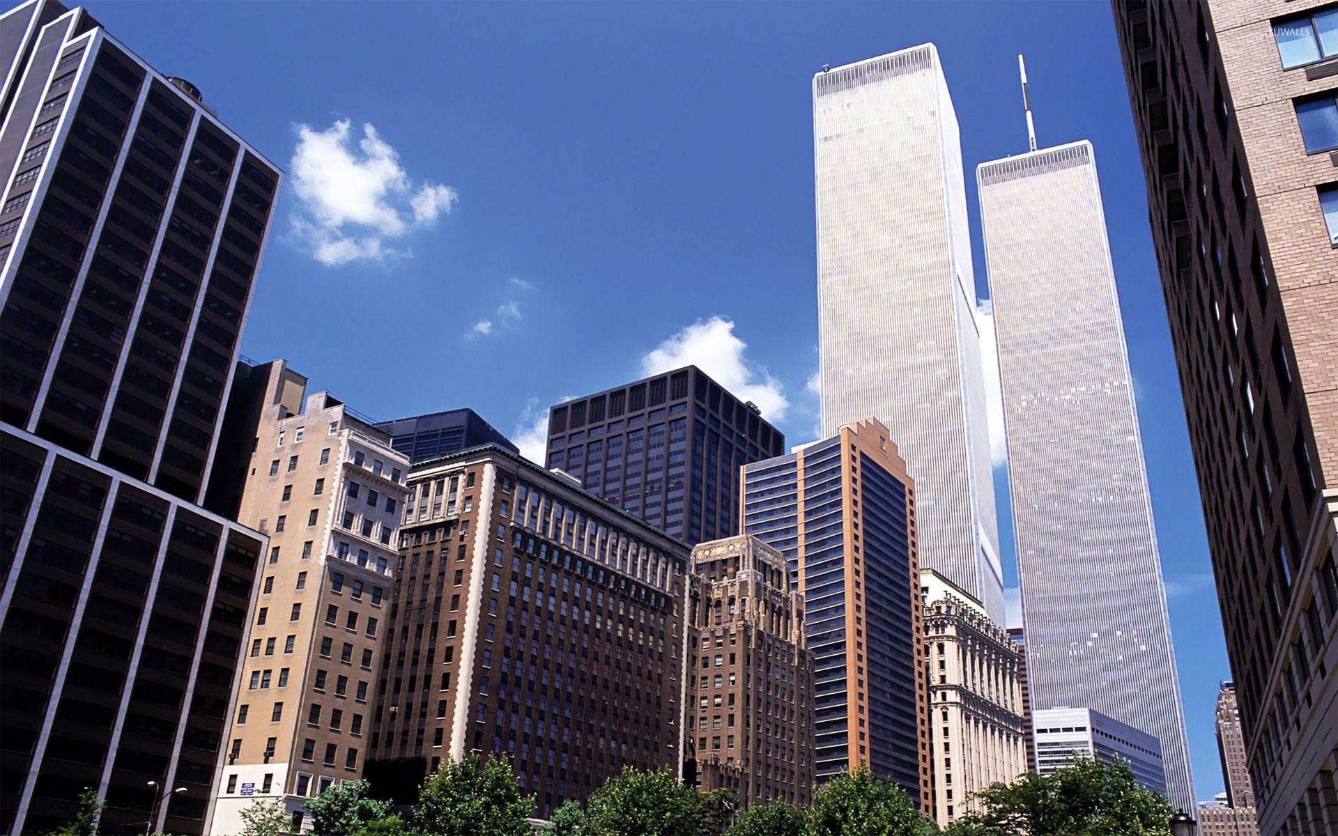 Twin Towers, New York City wallpaper wallpaper