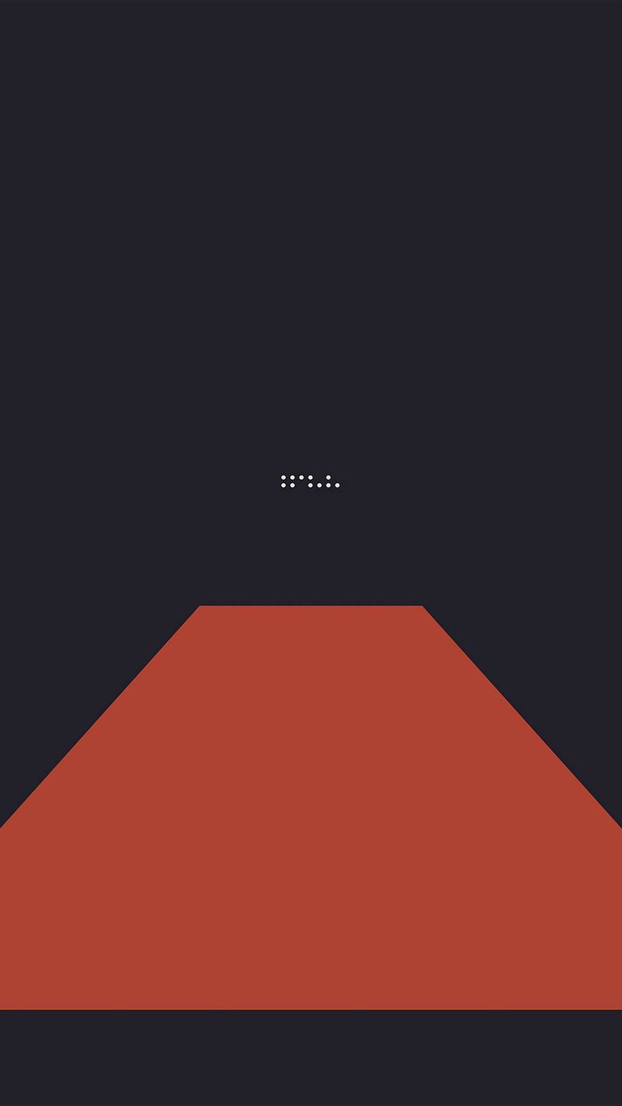 iPhone 6 wallpaper. simple tycho red