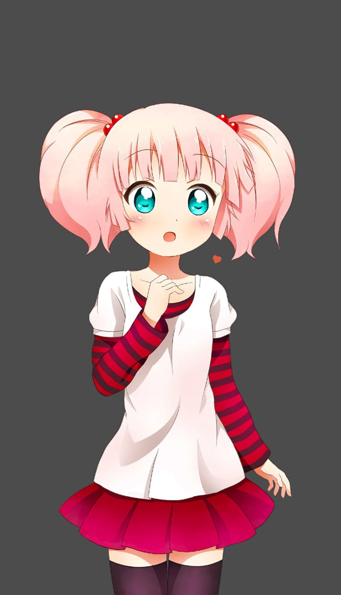 Cutest LOLI Anime Girls Wallpaper Lock Screen for Android